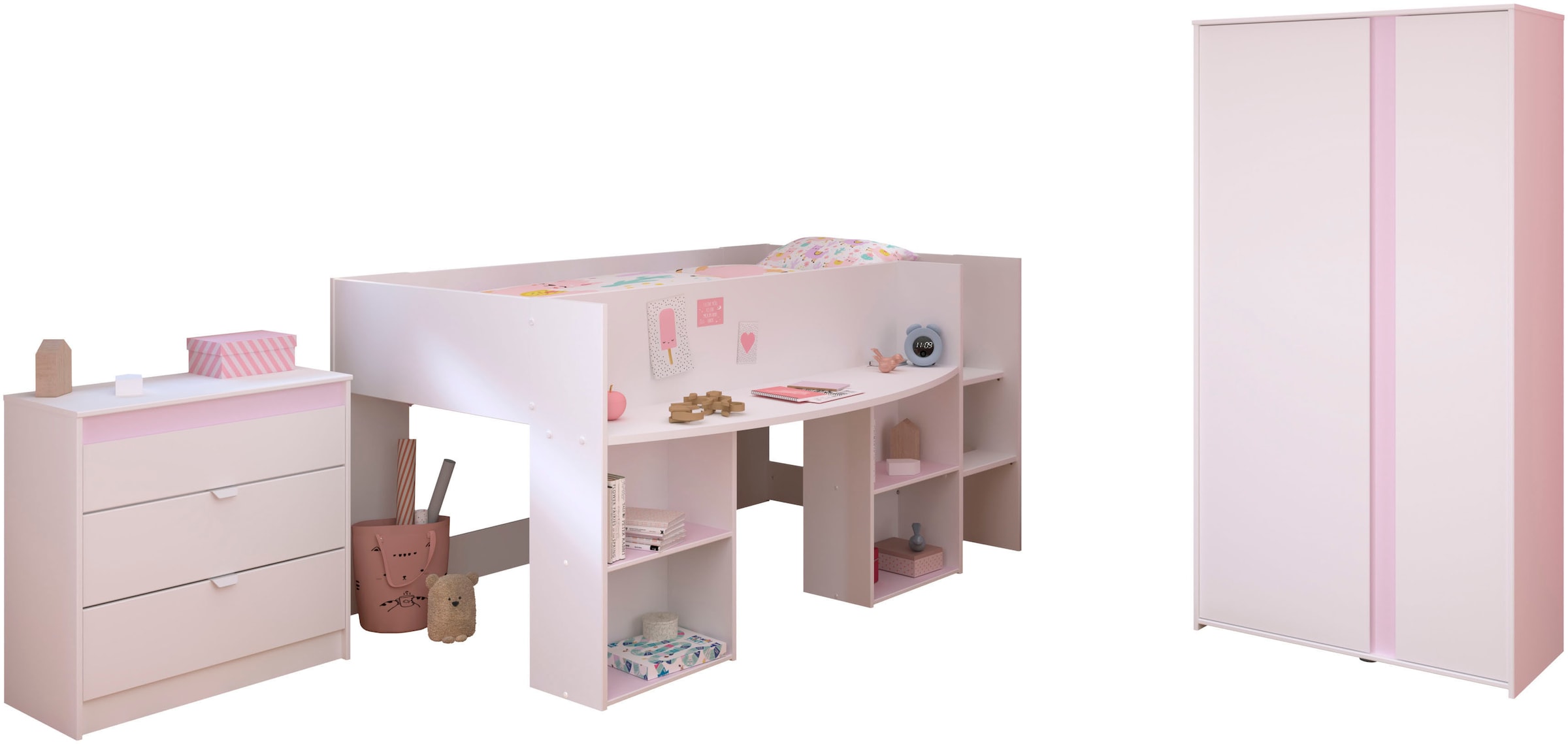 Parisot Jugendzimmer-Set »Pirouette 12«, (3 tlg.)