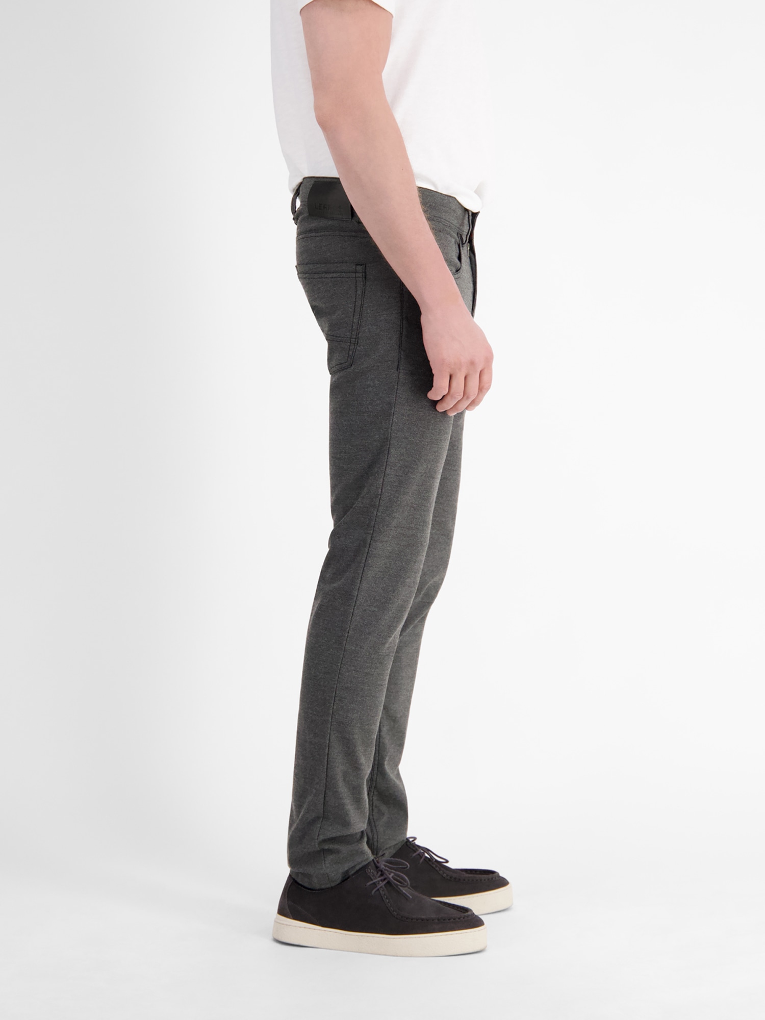 LERROS Chinohose »Herren Hose CONLIN in Wolloptik, SLIM FIT«
