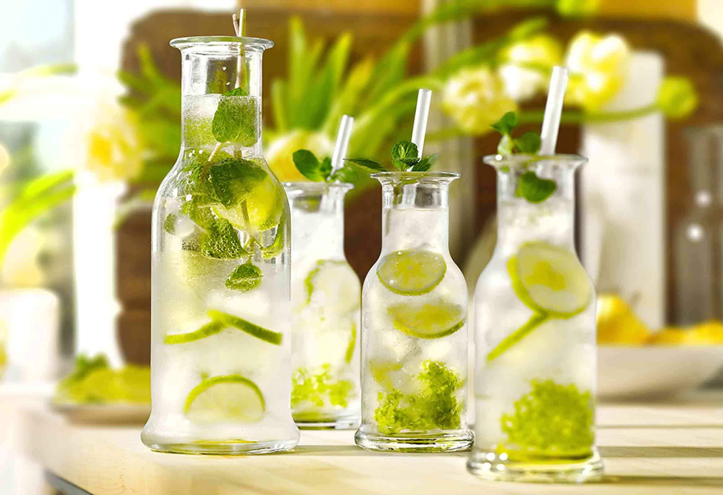 Stölzle Karaffe »Karaffen Purity 100 ml 12er Set transparent«