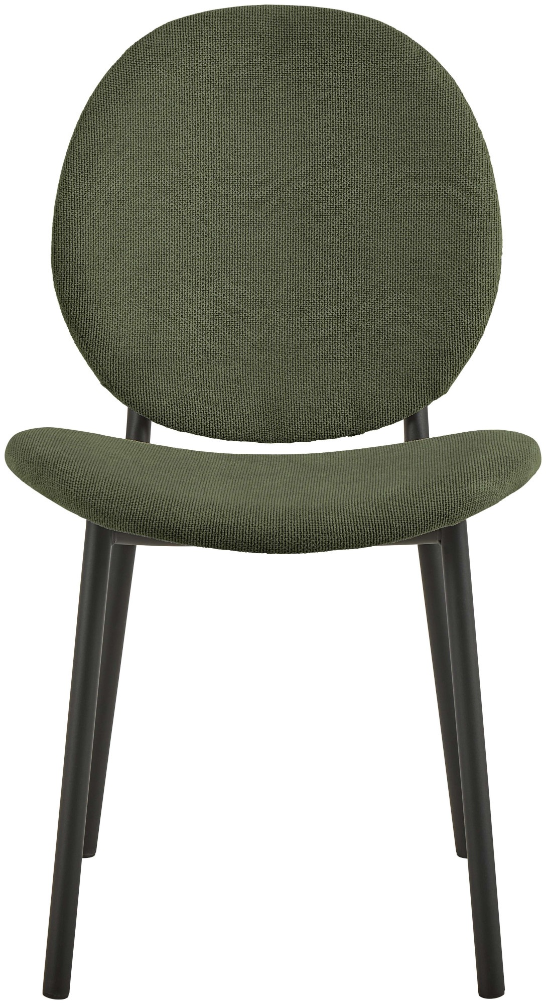 ACTONA GROUP Esszimmer-Set »Esspruppe, Speisetisch mit Wohnzimmerstühlen«, (Komplett-Set, 5 St., 1x Tisch + 4x Stuhle), Rechteckig Esstisch + 4x Stühle, Wildeiche, waldgrün, 120x80x75 cm