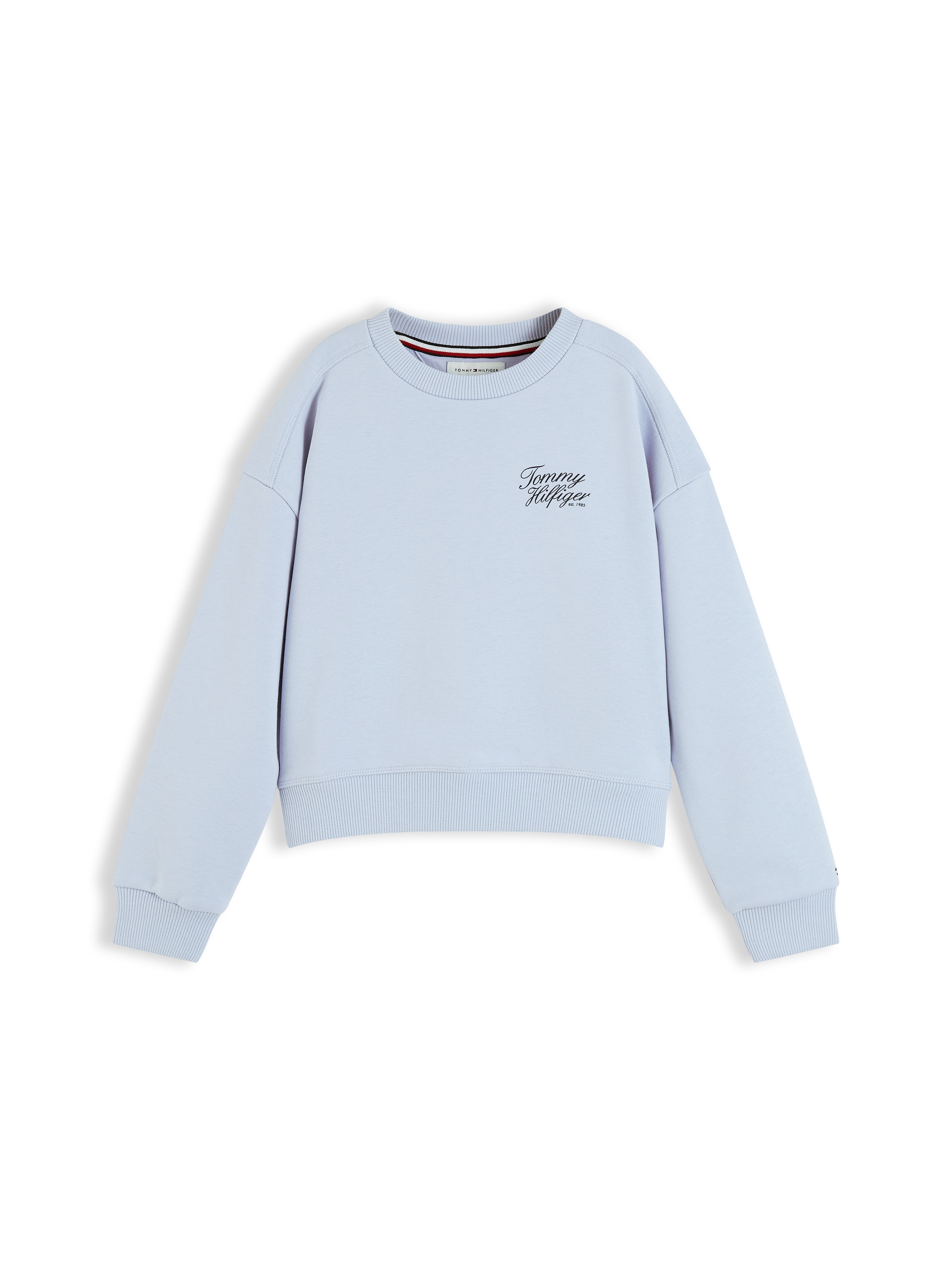 Tommy Hilfiger Sweatshirt »TOMMY SCRIPT PRINTED SWEATSHIRT«, Rundhalsausschnitt, Regular Fit, Kinder bis 16 Jahre
