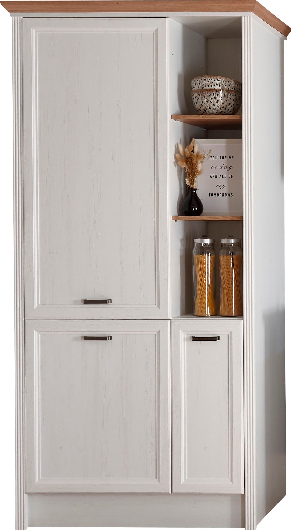 KOCHSTATION Küche »Jasmin« 340 cm breit, wahlweise mit oder ohne E-Geräte