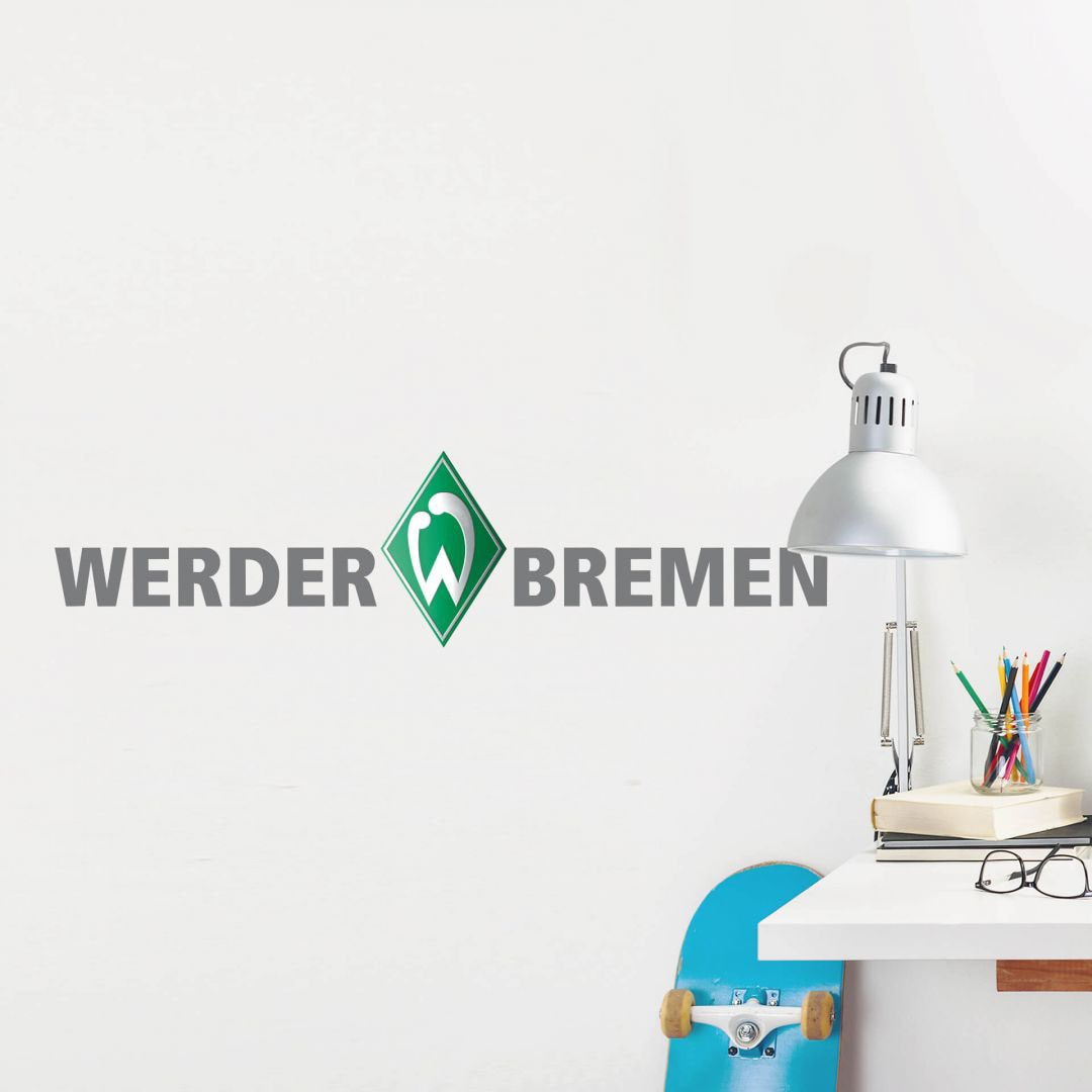Wall-Art Wandtattoo »Werder Bremen Schriftzug«, (1 St.) auf Raten bestellen