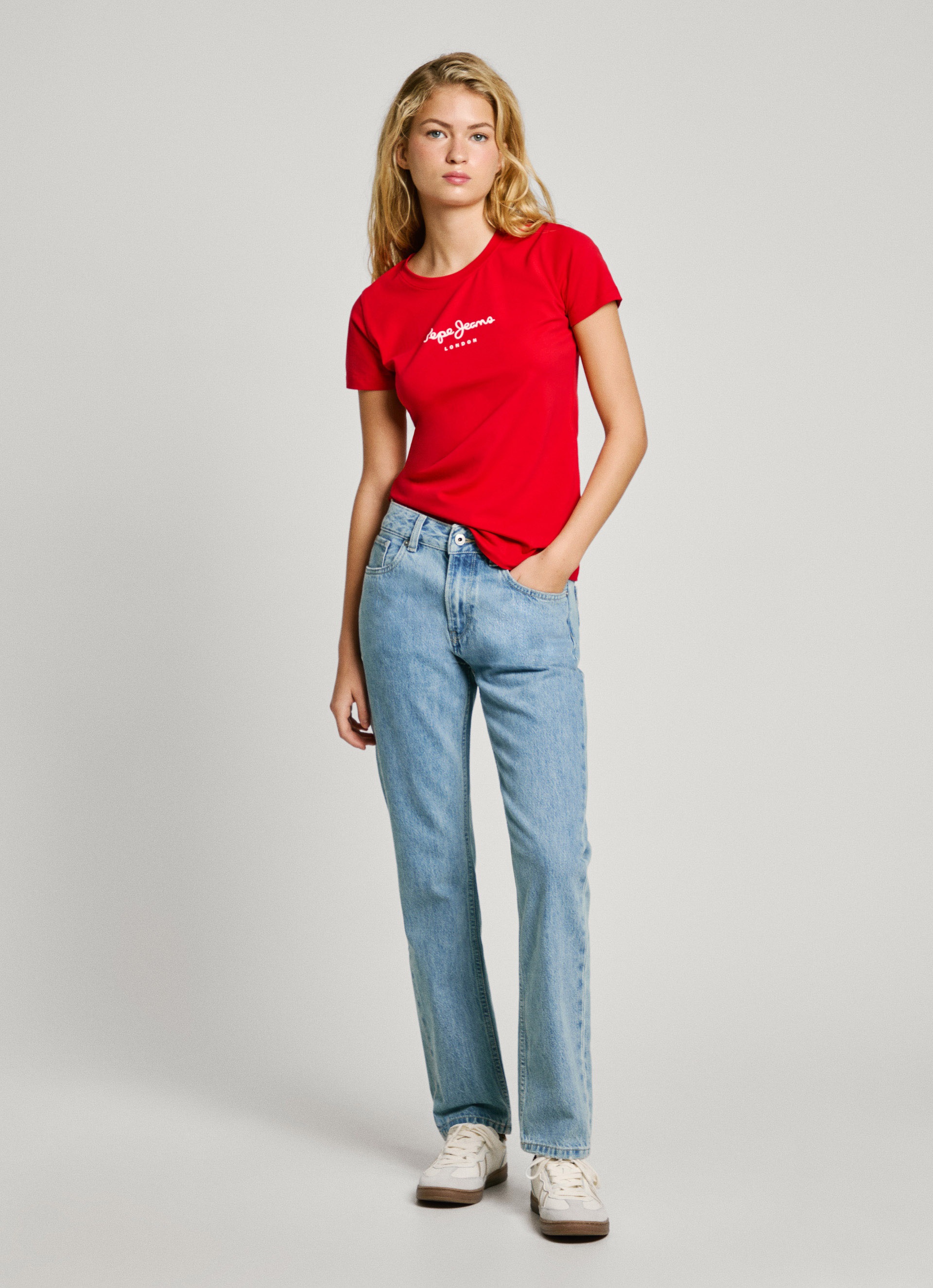Pepe Jeans T-Shirt »NEW VIRGINIA«, mit Logo-Print