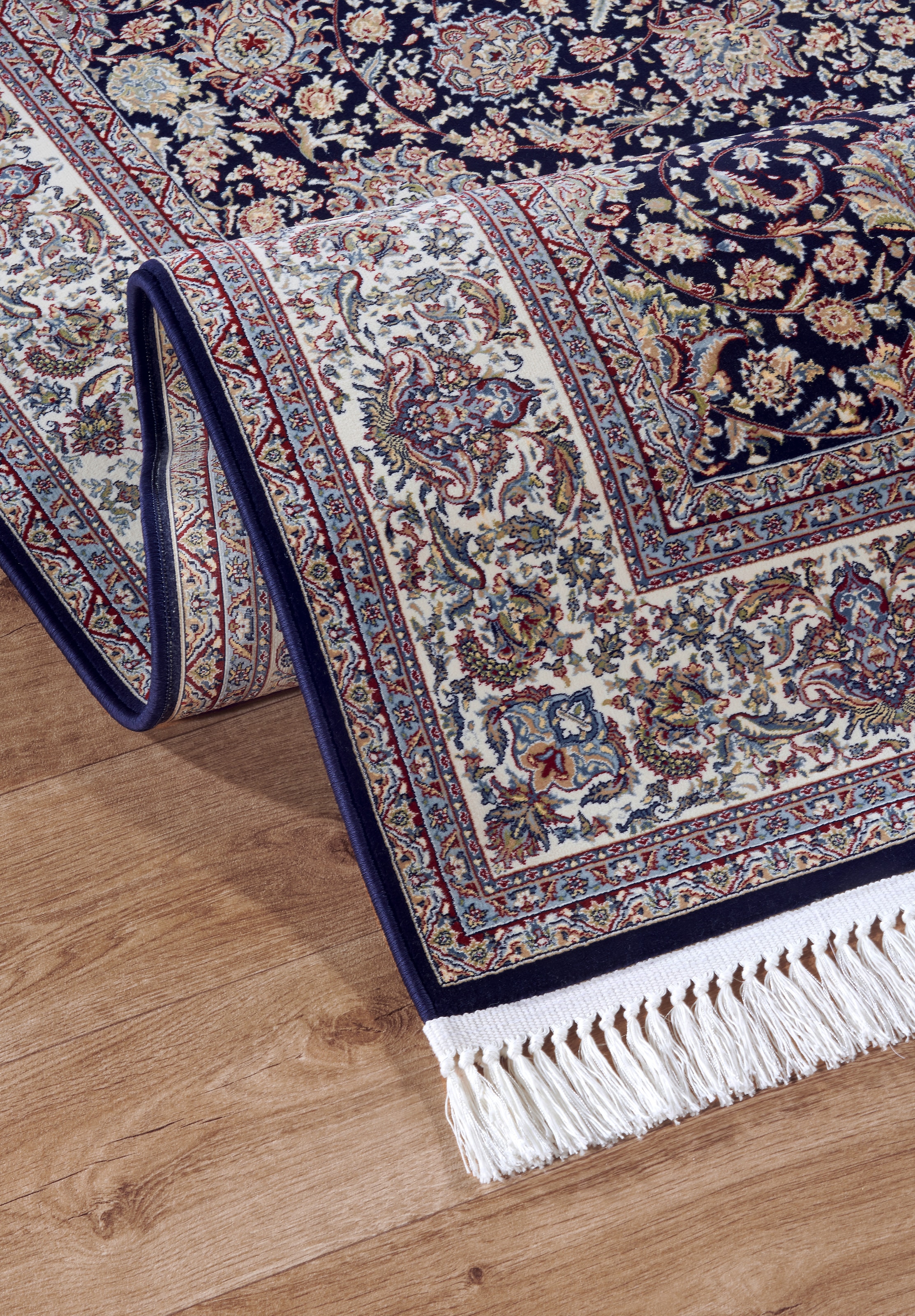 Villeroy & Boch Teppich »Alfred«, rechteckig, 7 mm Höhe, Orientalisch, Fransen, Wohnzimmer, Schlafzimmer, Klassisch, Kurzflor