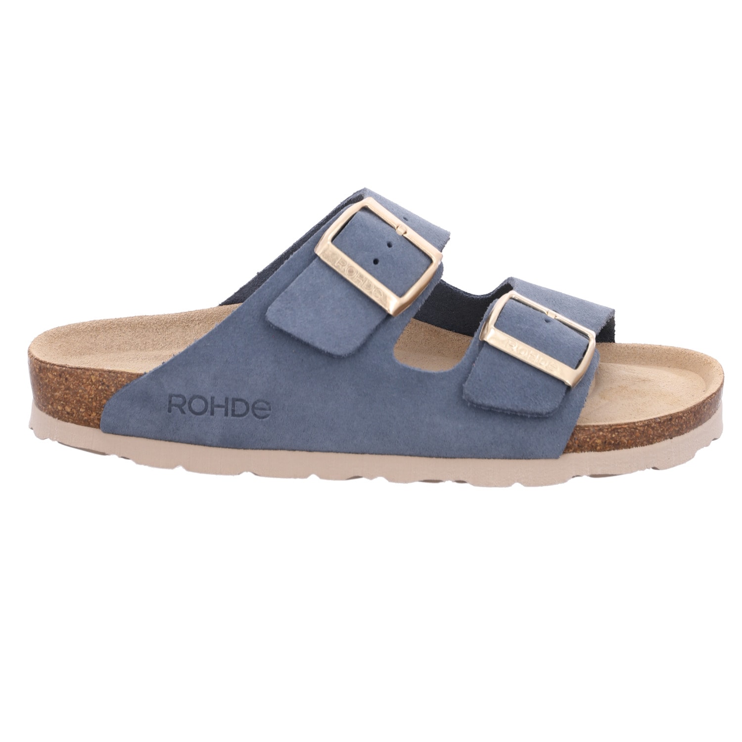 Rohde Pantolette »SUNNYS N°12«  Sommerschuh, Hausschuh, Zweischnaller, Strandschuh mit Softfußbett