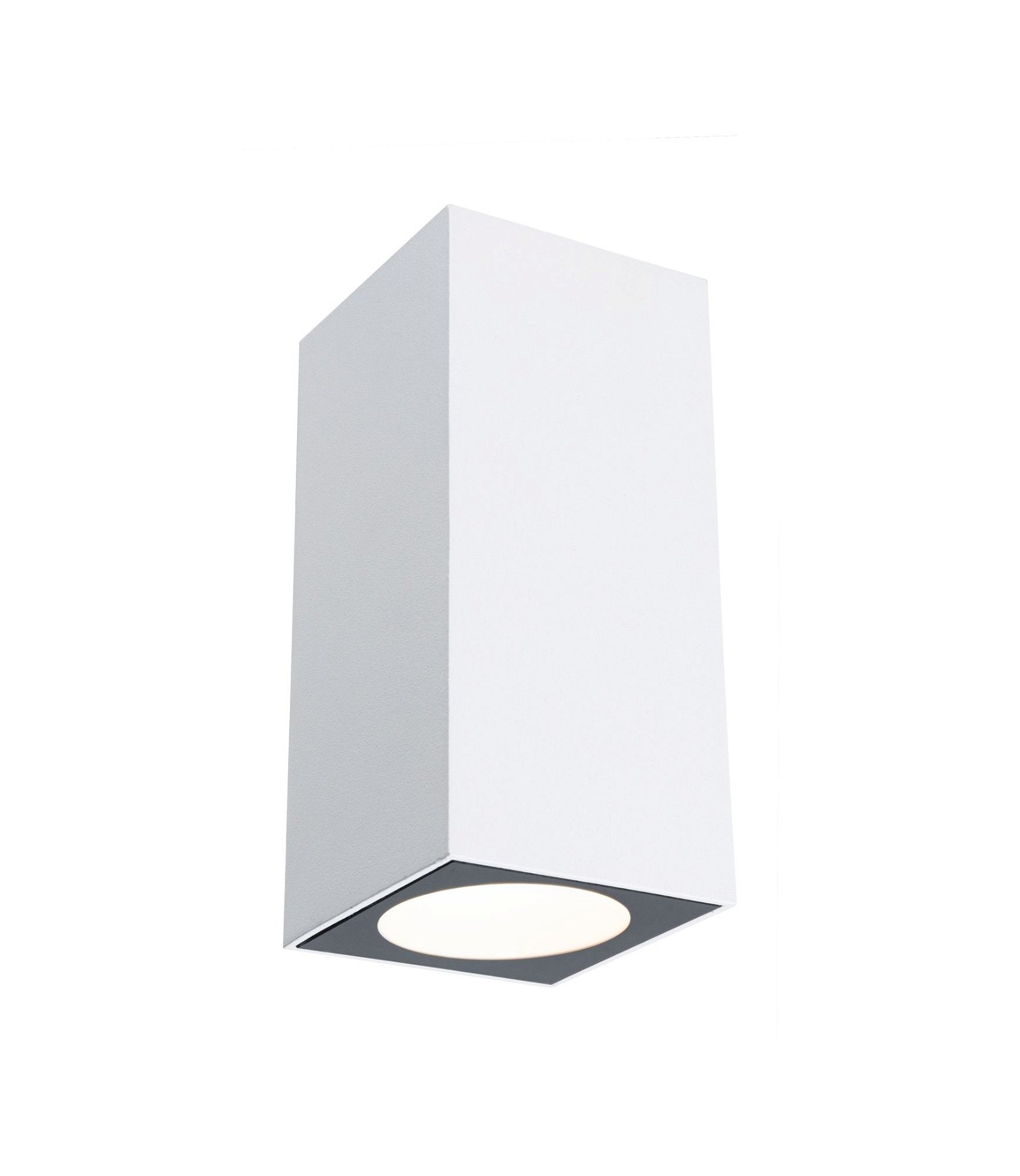 LED Außen-Wandleuchte »Flame IP44 eckig 58x75mm 3000K 2x3,5W 2x260lm 230V Aluminium«,...