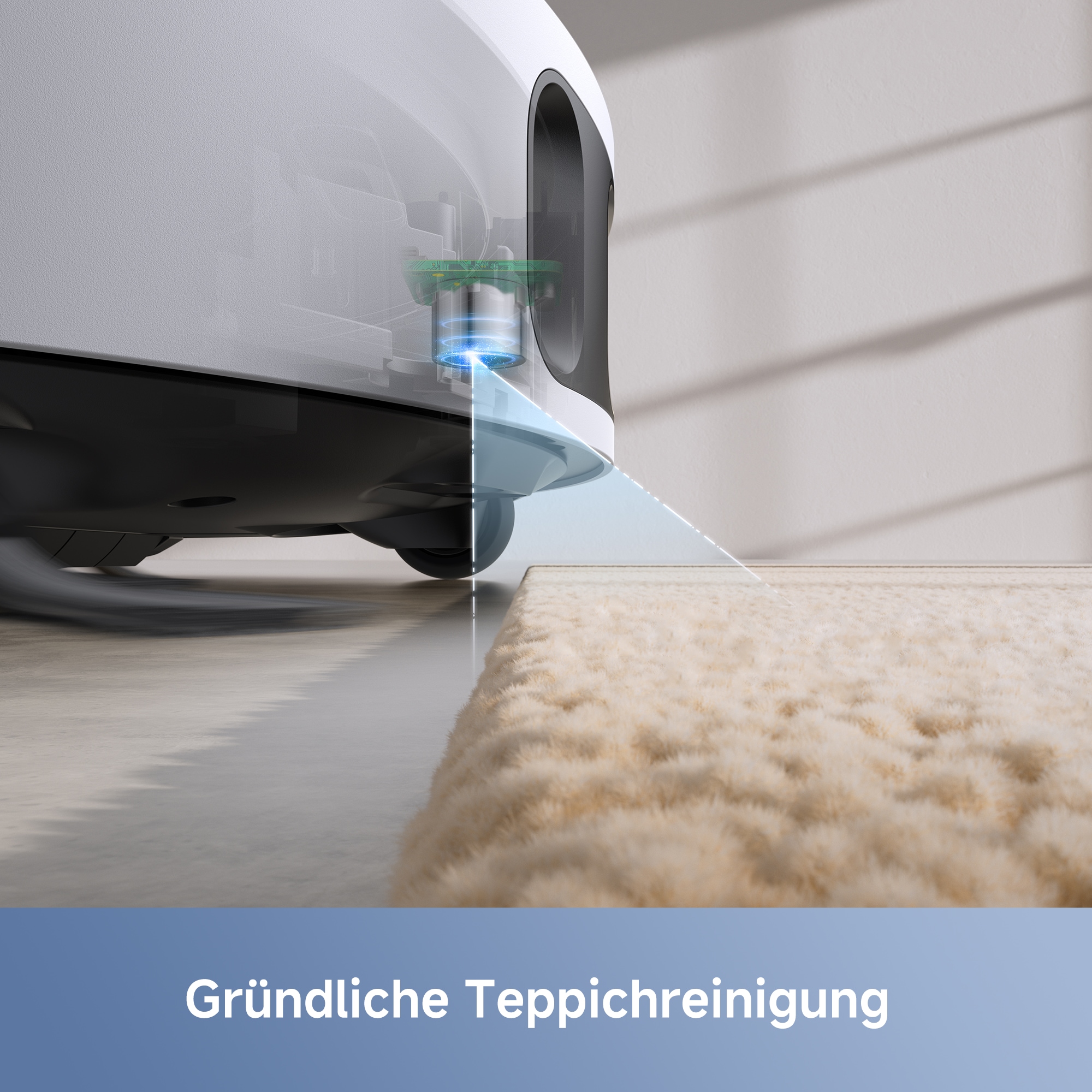 Dreame Saugroboter »Mova E30 Ultra, mit Aubsaugstation,«, 7000 Pa Saugleistung/Automatische Absaugung und selbstreinigende Mopps