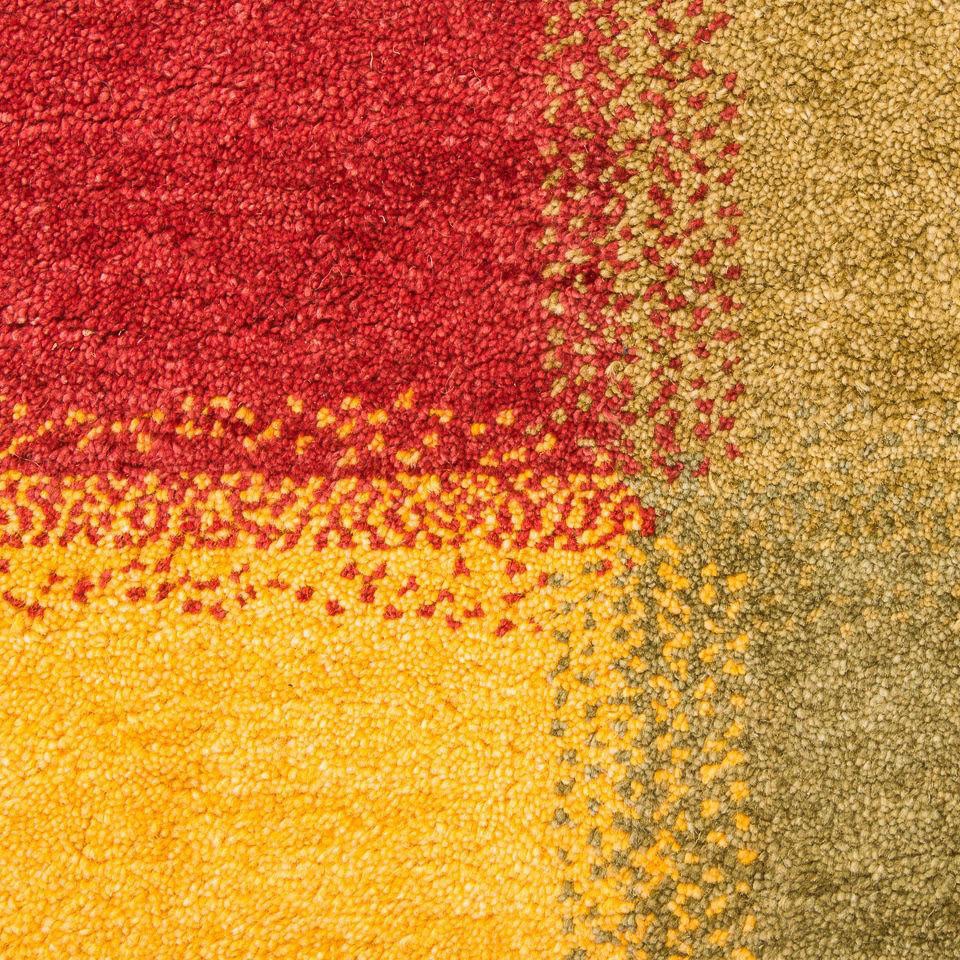 morgenland Wollteppich »Gabbeh Teppich - Indus - Arias - läufer«, rechteckig, 18 mm Höhe, handgeknüpft