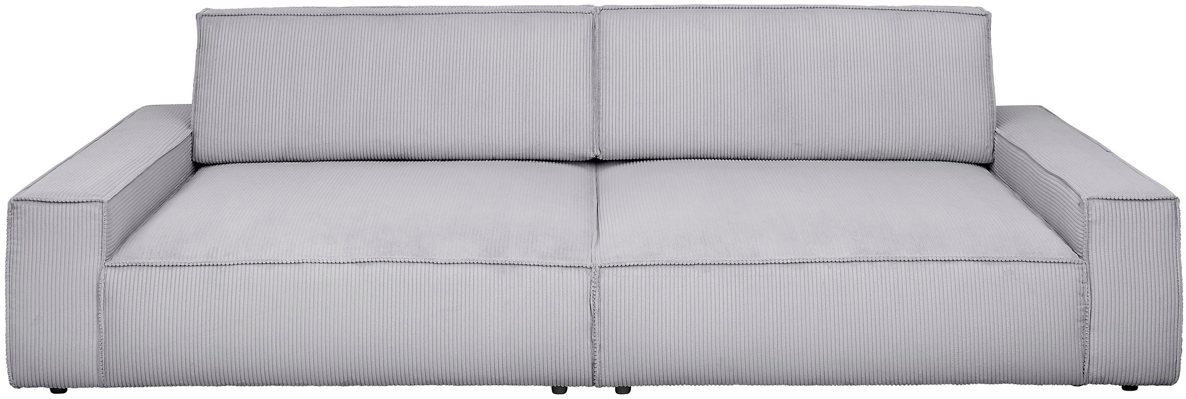 Home affaire Big-Sofa »NEU: SHERWOOD XXL, Big-Sofa (316cm), extra tiefe Sitzfläche 95 cm«, bequemer Sitzkomfort, Cord u. Leinenoptik, Kedernaht