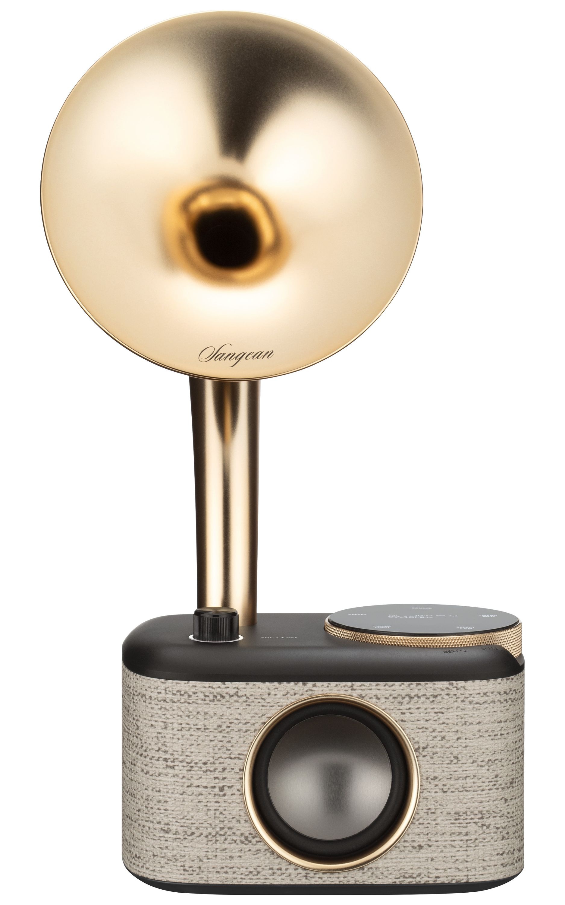 Sangean Retro-Radio »CP-100D«, (Bluetooth Digitalradio (DAB+)-FM-Tuner), Digital Retro Design Gramophone