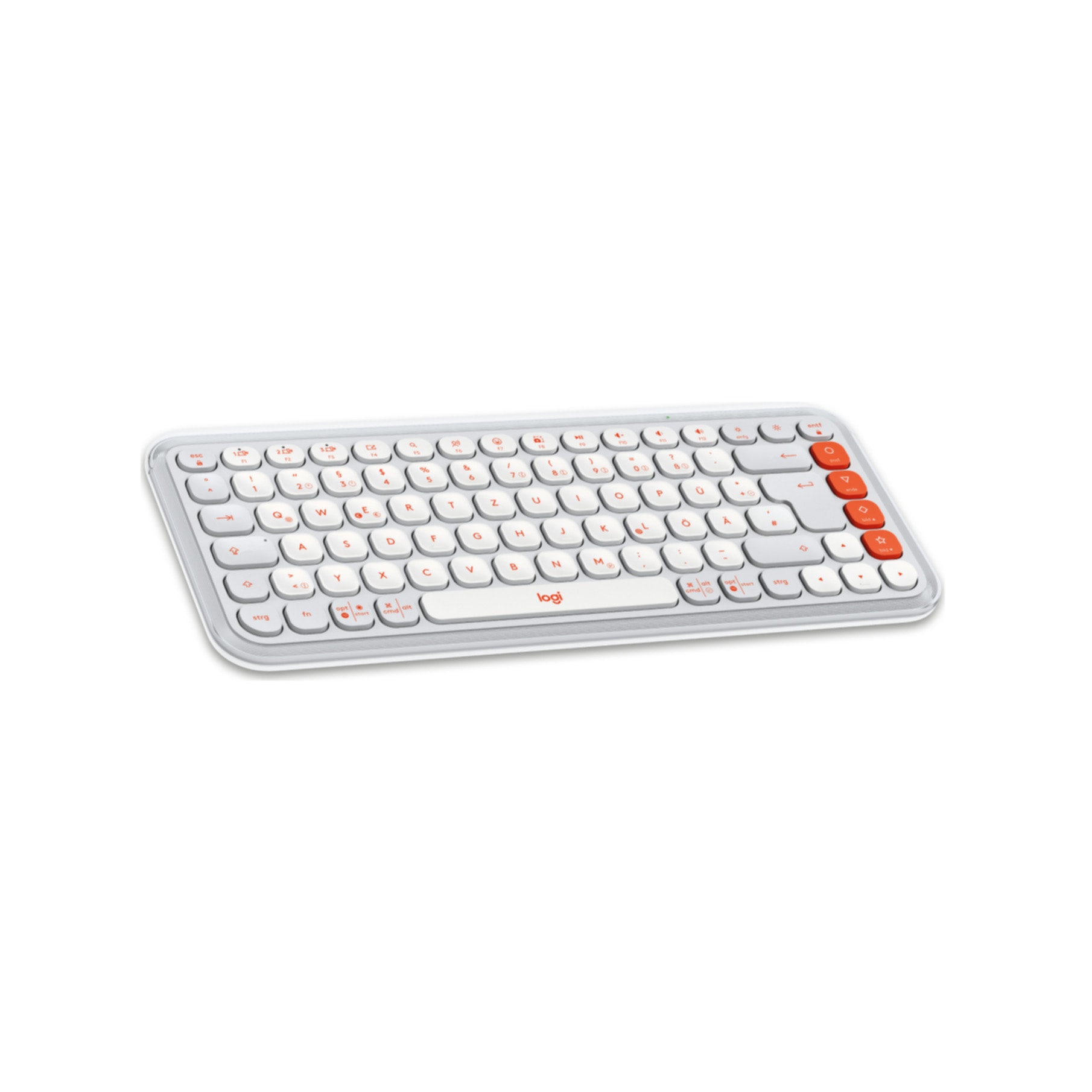 Logitech Tastatur »POP ICON KEYS«, (Fn-Tasten)