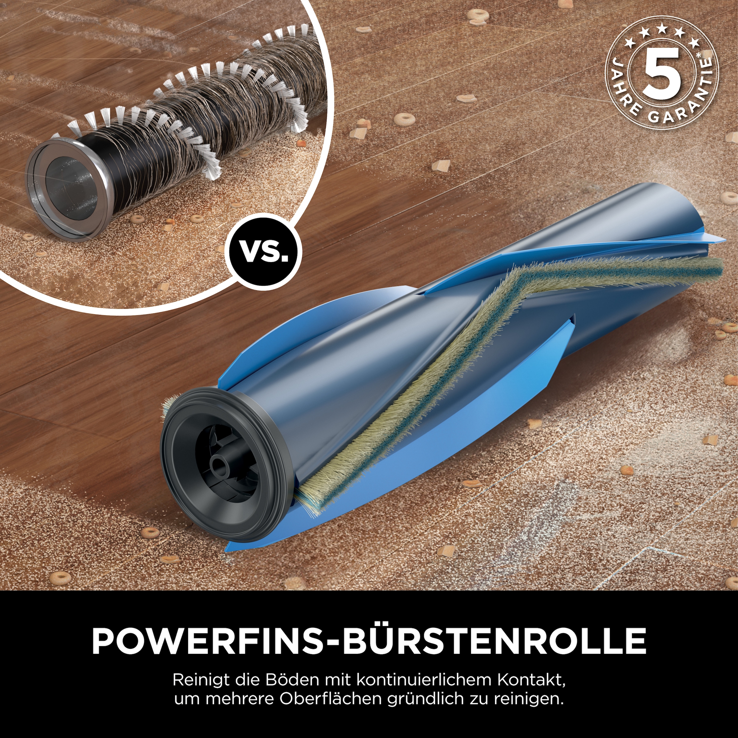Shark Akku-Hand-und Stielstaubsauger »Shark PowerPro Akku-Sauger mit Anti Hair Wrap & FloorDetect IZ380EU«