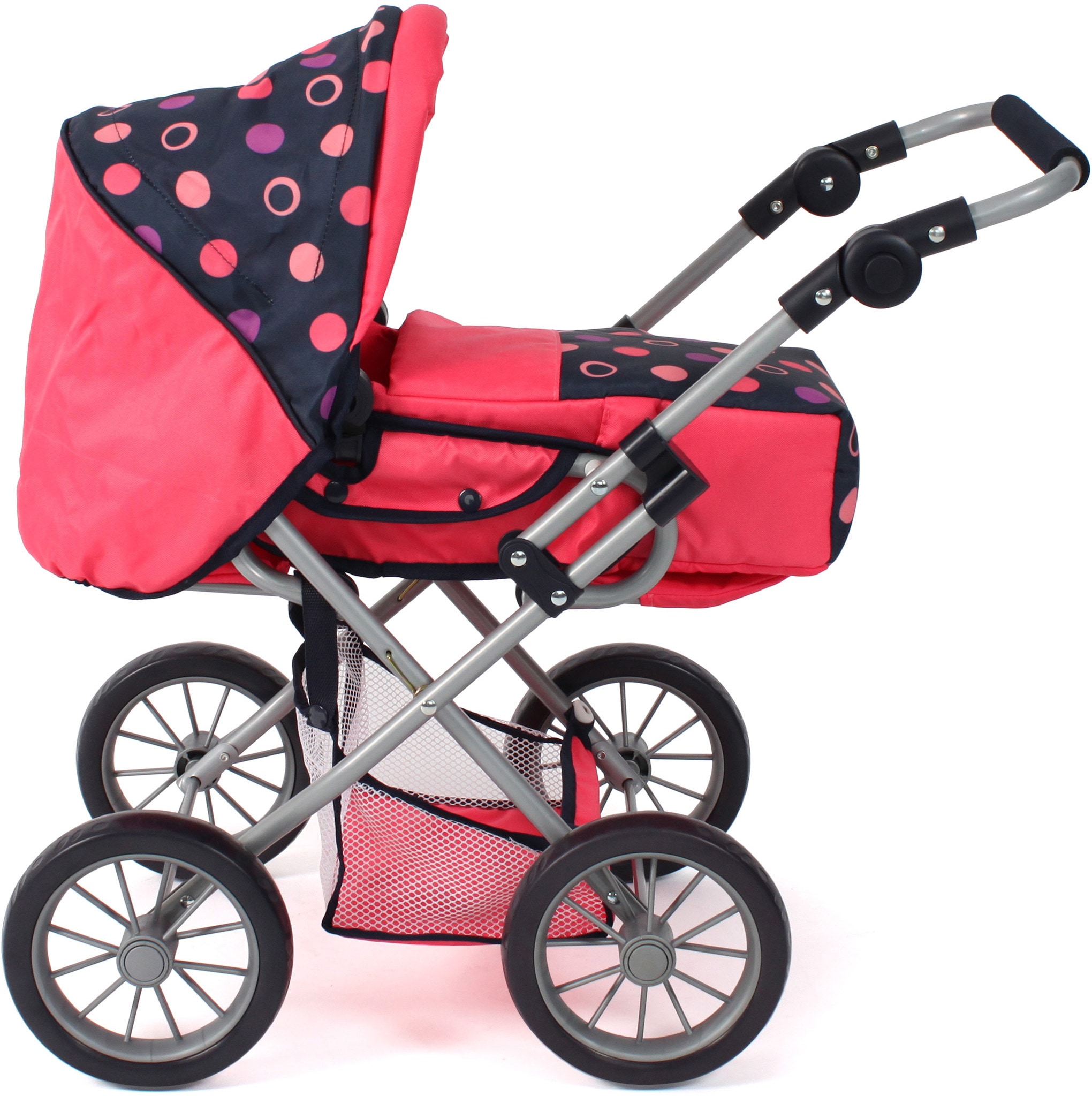 CHIC2000 Kombi-Puppenwagen »Leni, Corallo«, mit herausnehmbarer Tragetasche