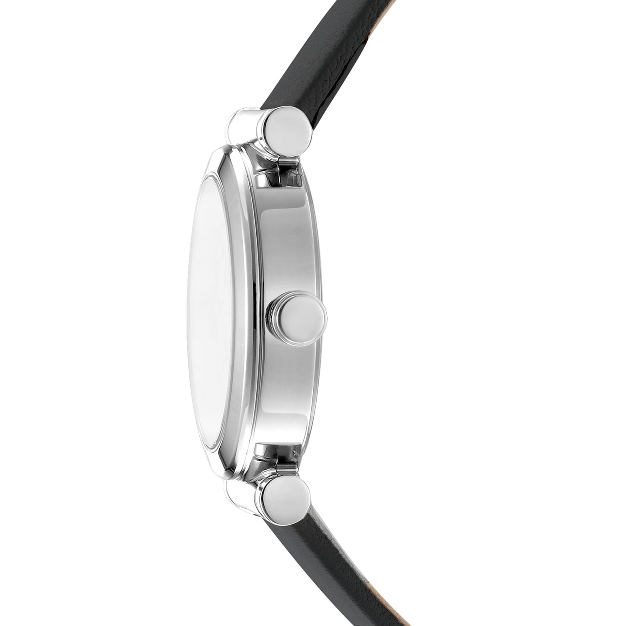 DKNY Quarzuhr »Essentials Watch« Armbanduhr, Damenuhr, Lederarmband, analog