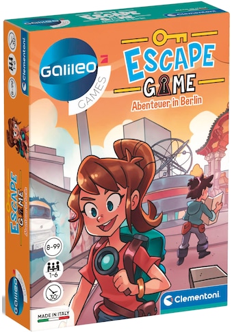 Clementoni® Spiel »Galileo, Escape Game Abenteuer in Berlin«, Made in Europe, FSC® -... kaufen
