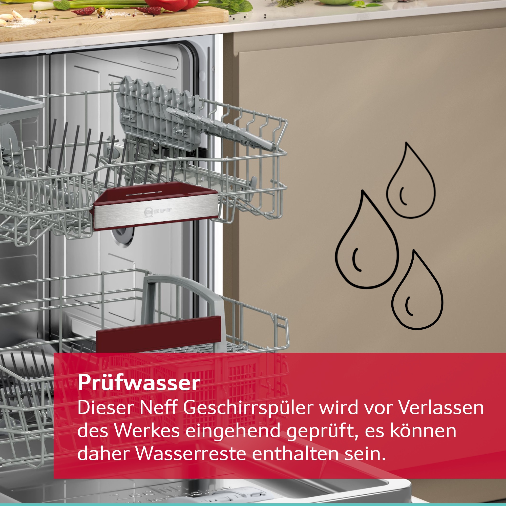 NEFF vollintegrierbarer Geschirrspüler »ST55EAXI6E«, 13 Maßgedecke, mit Rack Matic