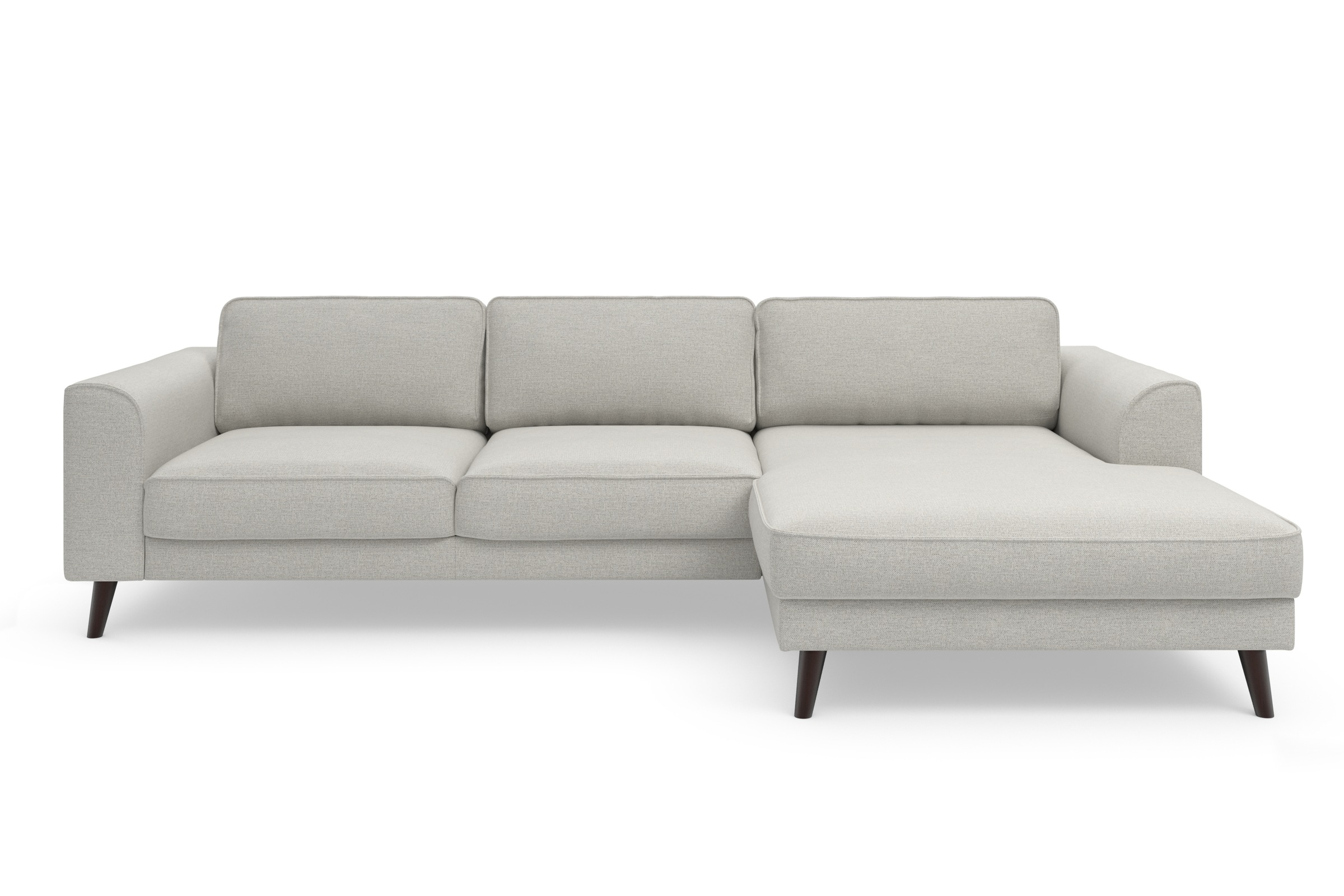 TRENDMANUFAKTUR Ecksofa »Lumber Jack, elegantes Designsofa, zeitlos modern, hoher Sitzkomfort«, wahlweise mit Bettfunktion u. Bettkasten, L-Form