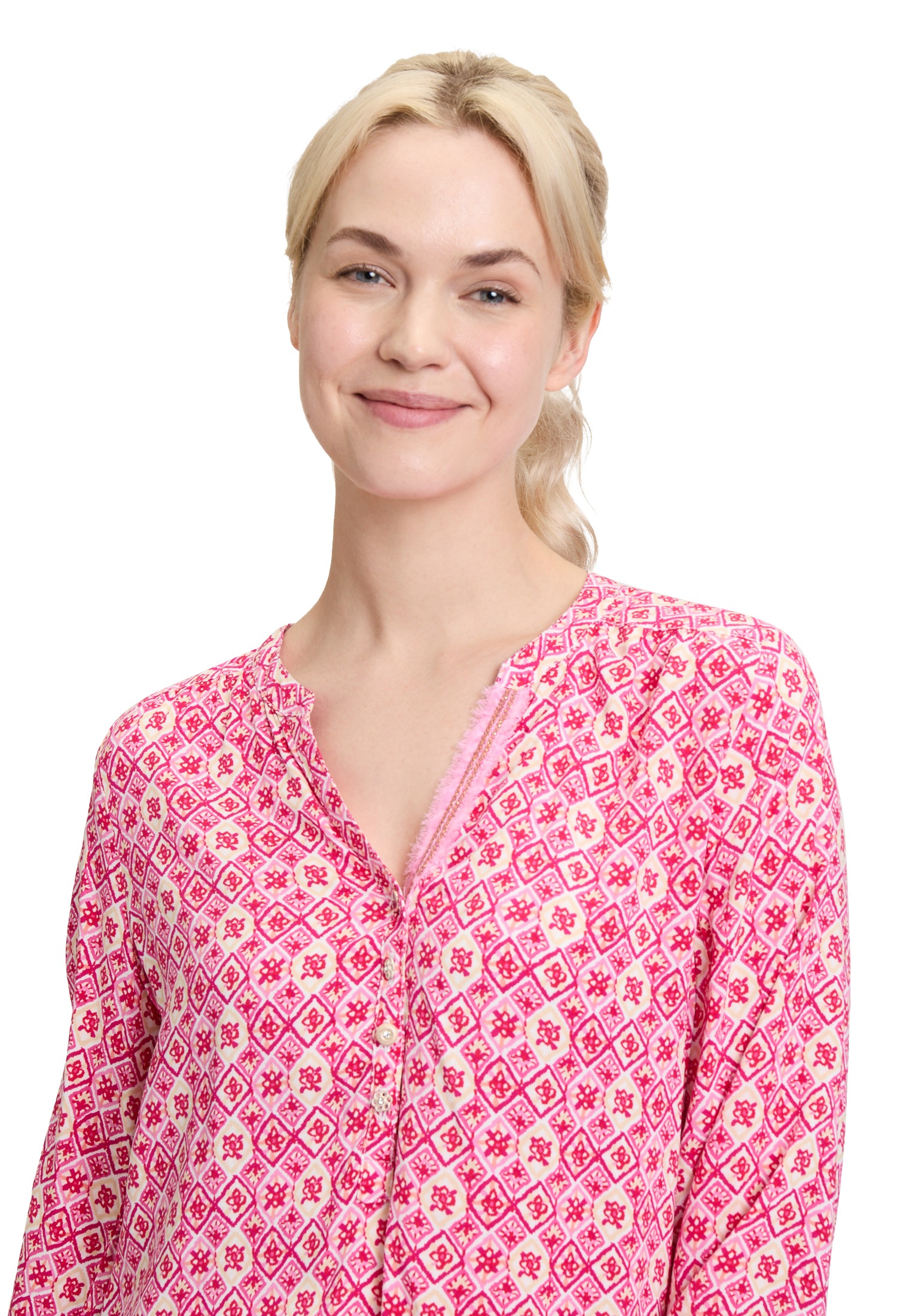 Cartoon Klassische Bluse »Casual-Bluse mit Muster«