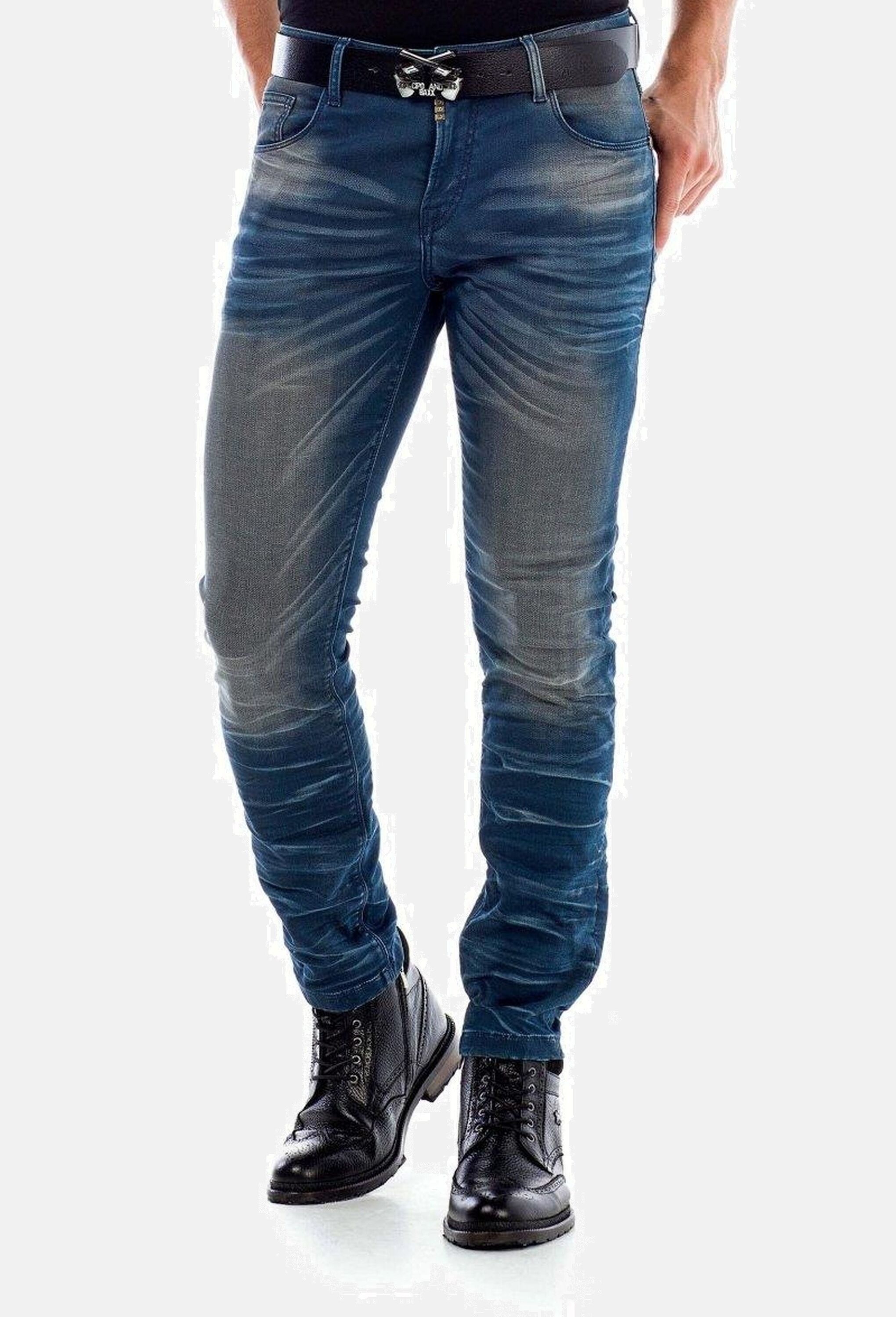 Cipo & Baxx 5-Pocket-Jeans »Cipo & Baxx Jeans« mit schöner Waschung, CD492