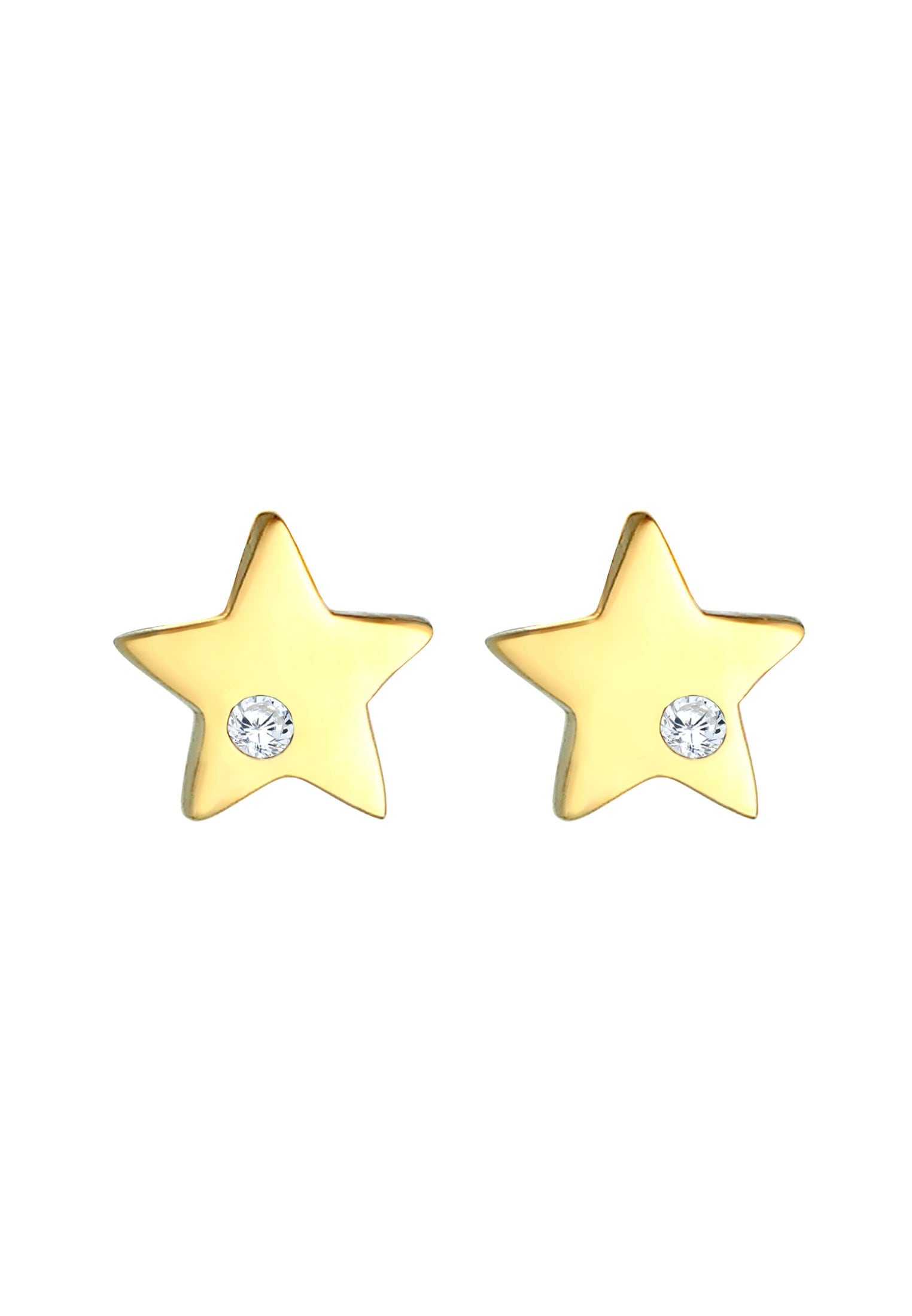Elli Paar Ohrstecker »Ohrringe Kinder Sterne Zirkonia Astro 925 Silber«