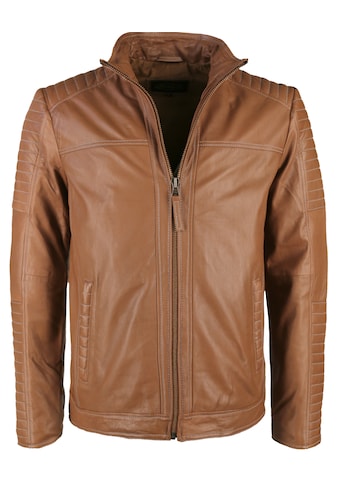 Bikerjacke »Lederjacke 15-10-B-2«