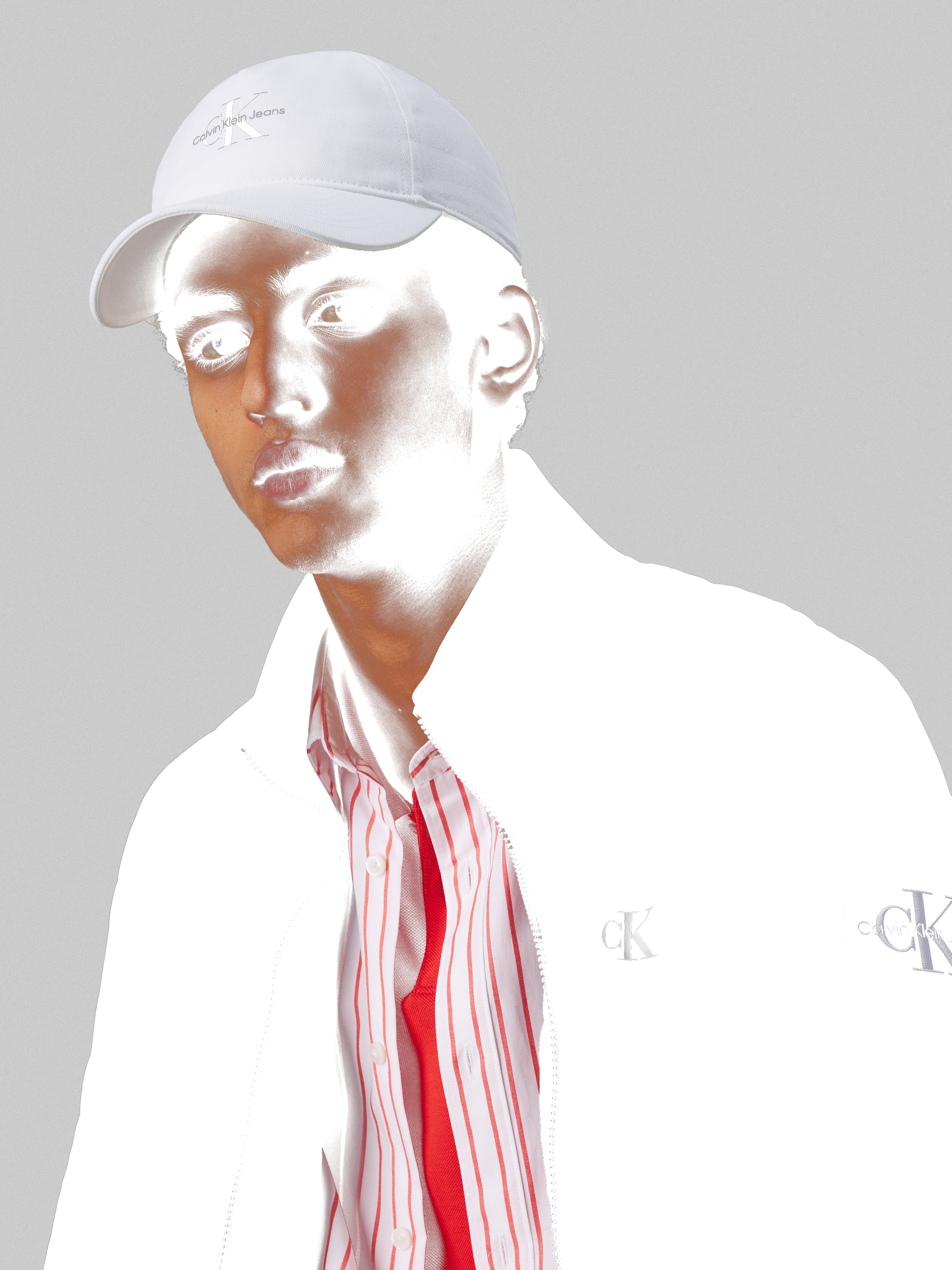 Calvin Klein Jeans Baseball Cap »MONOLOGO PRINTED BASEBALL CAP« Mit festem Schirm