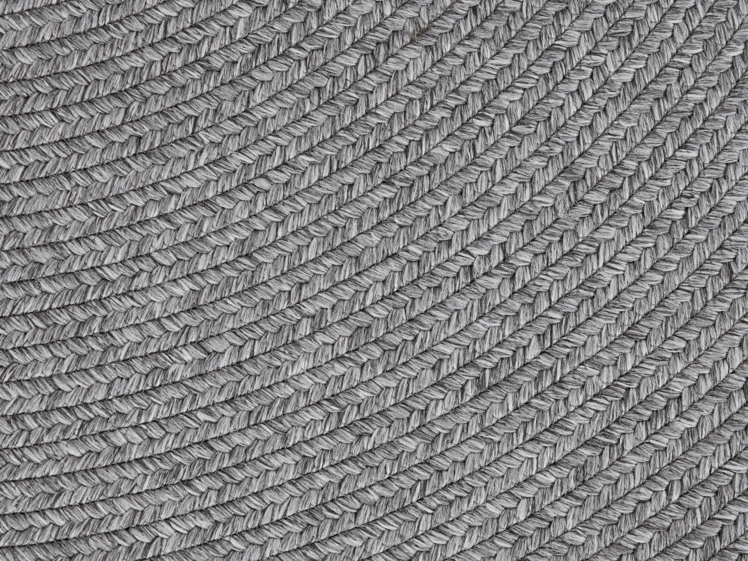 NORTHRUGS Teppich »Trenzado«, rund, 10 mm Höhe, In- & Outdoor, Handmade-Look, Gewebt, Wetterfest, Balkon, Wohnzimmer