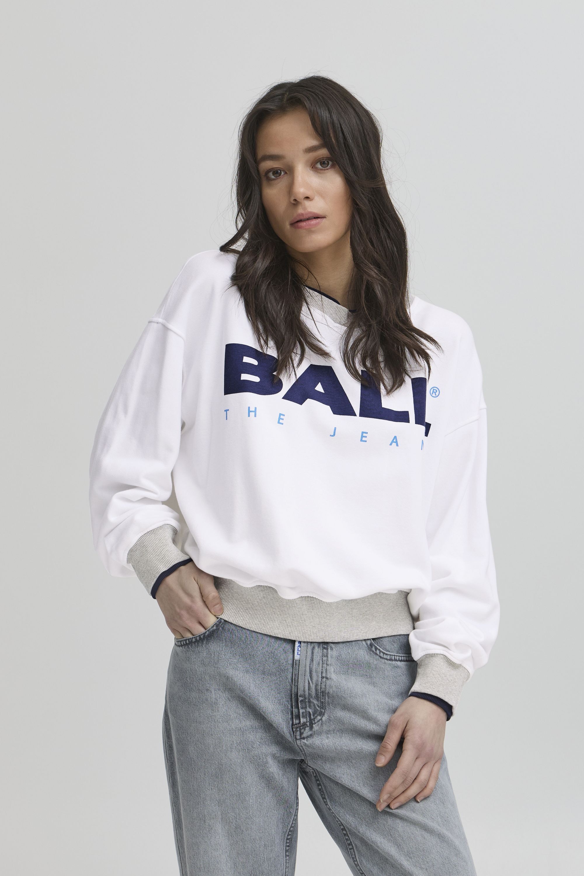 BALL Sweatshirt »Rundhalspullover BASIMONA SWEAT«