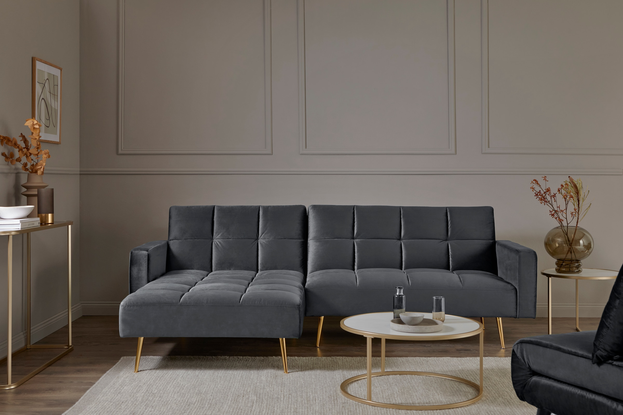 Jahnke Ecksofa »CHILLAX POSH CORNER«