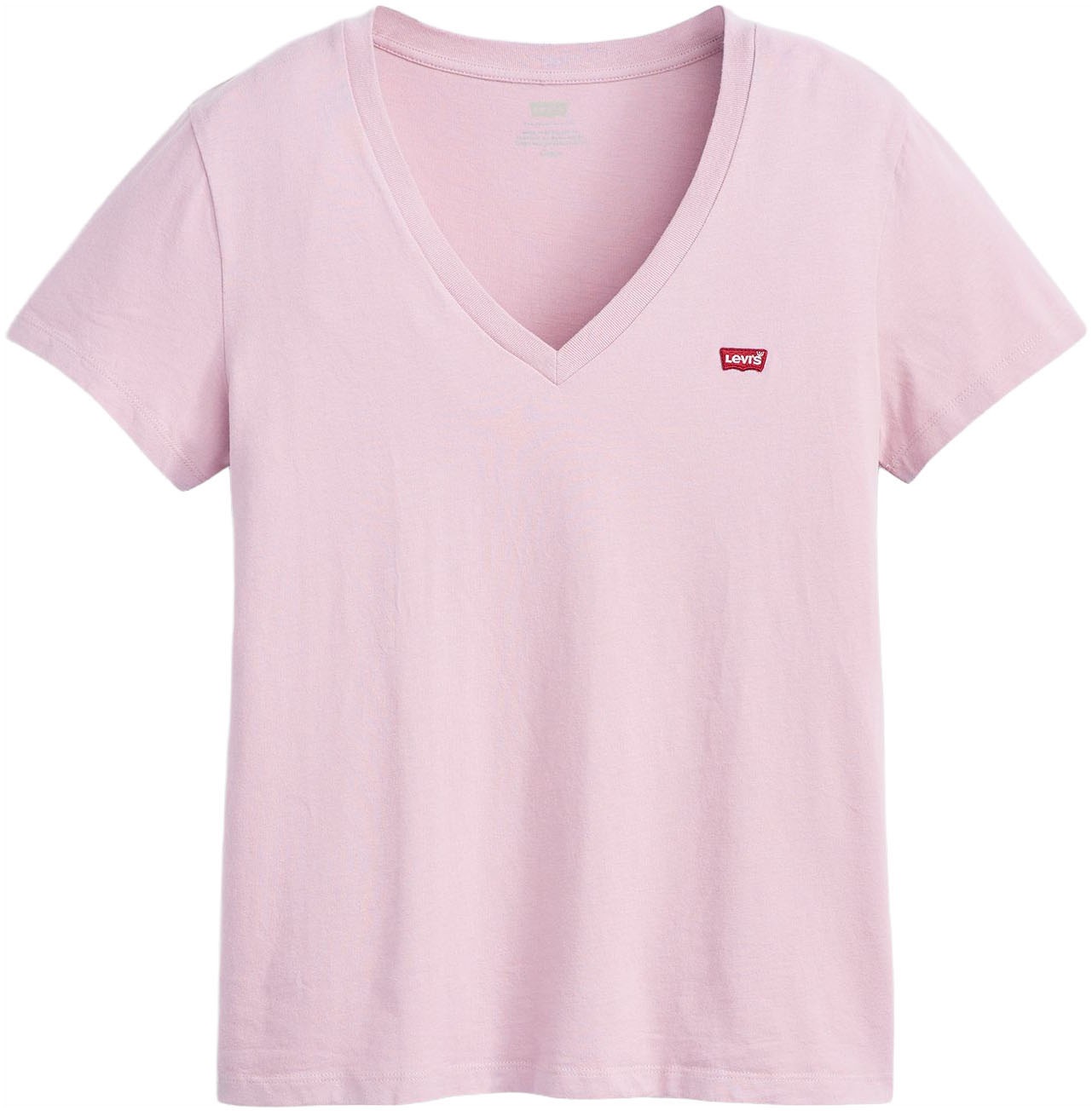 Levi's® V-Shirt »Perfect Tee«, mit kleinem Batwing- Logo