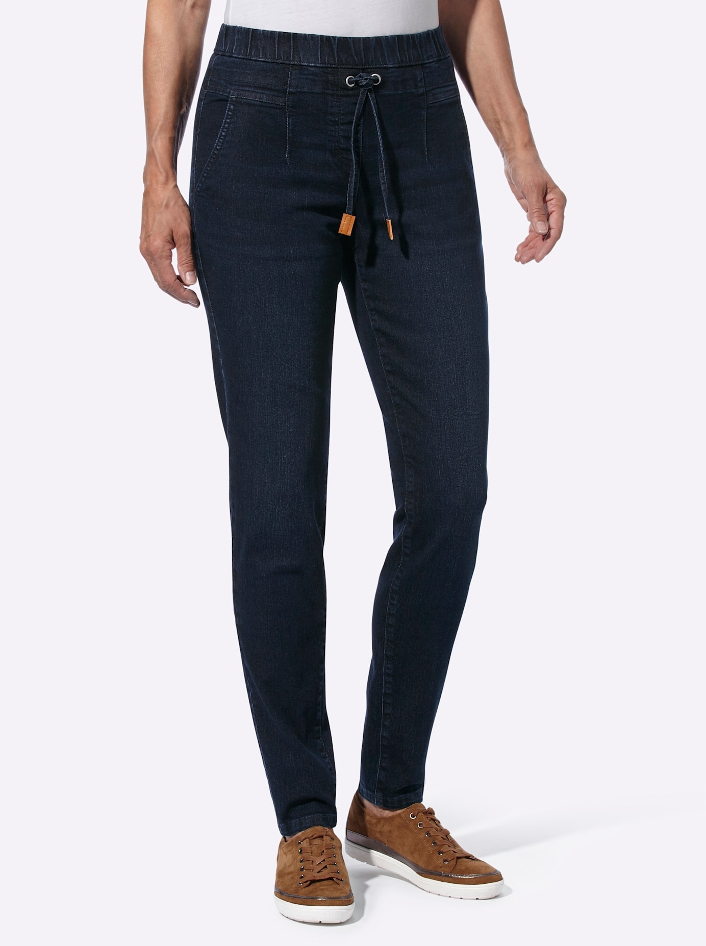 Classic Basics Schlupfjeans, (1 tlg.)