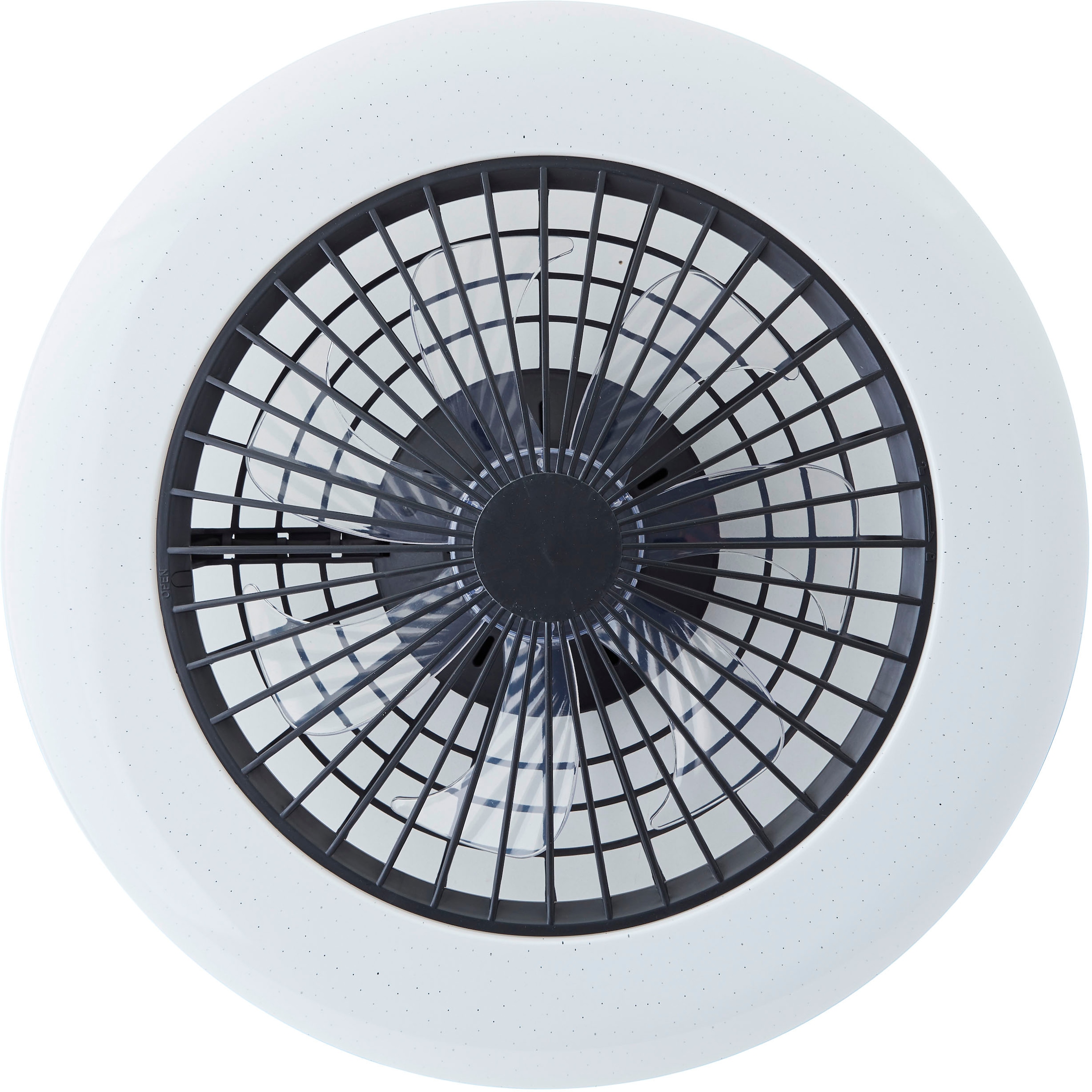 Brilliant LED Deckenleuchte »Salerno« 1 Stk. RGB | warmweiß - kaltweiß Ventilator, 49 cm, digitales RGB, CCT, 4700 lm, dimmbar, 3000-6500 K