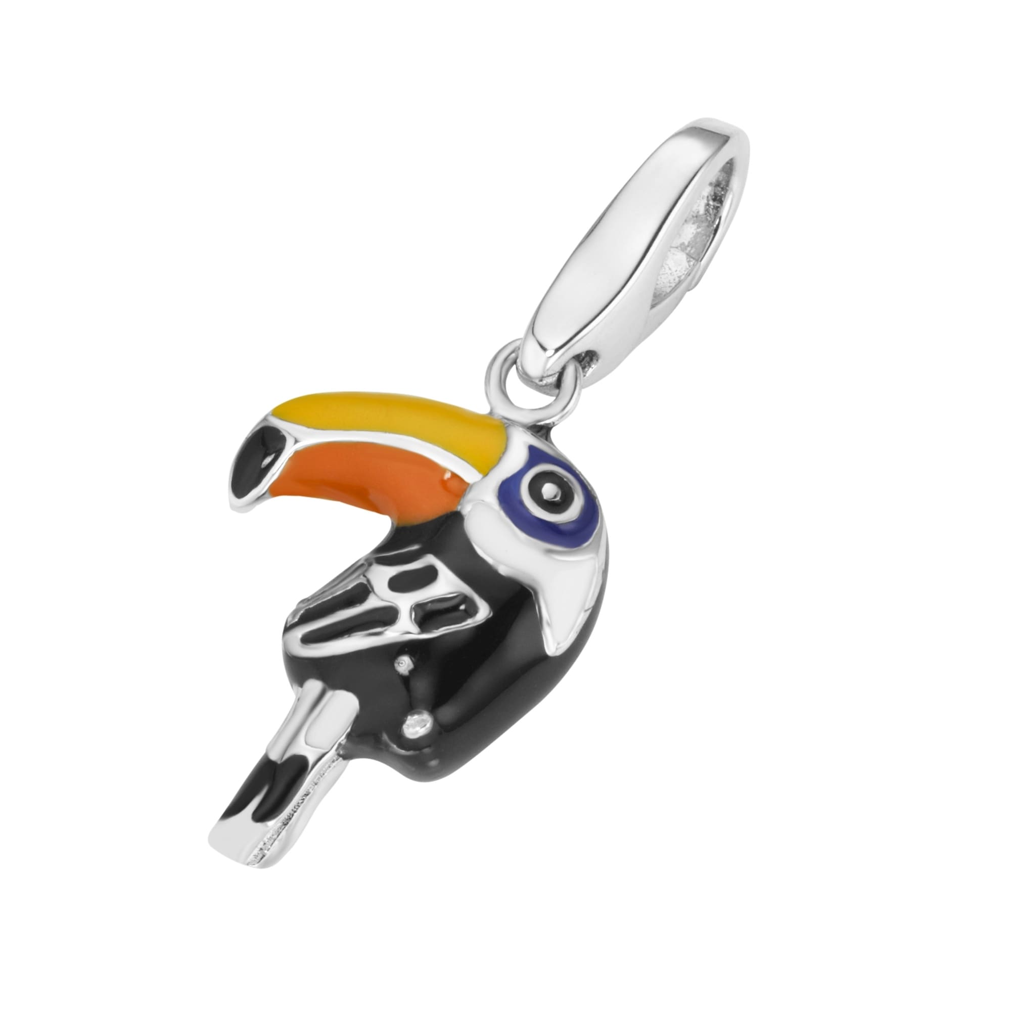 GIORGIO MARTELLO MILANO Charm-Einhänger »Charm Tukan, Silber 925«