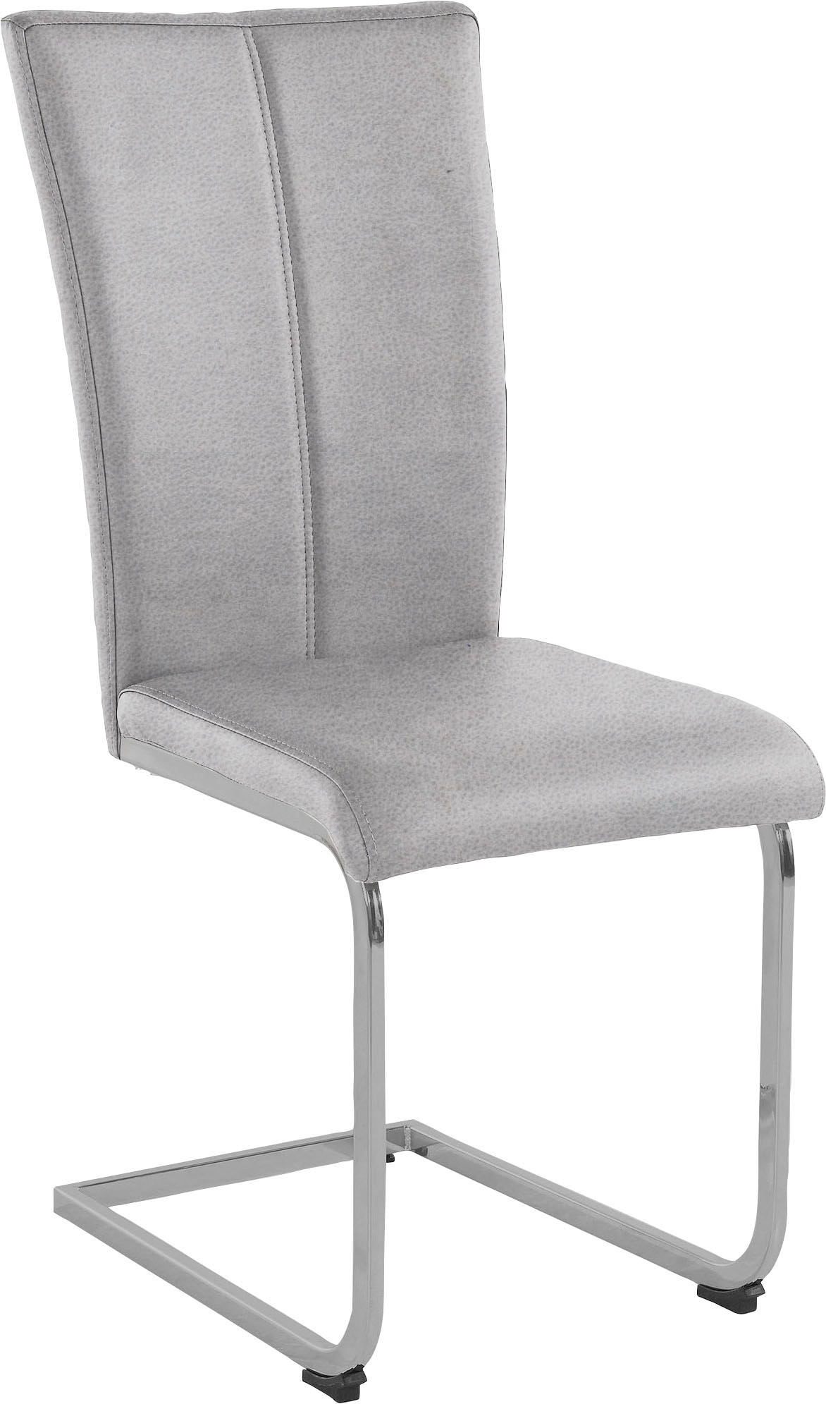 Home affaire Freischwinger »Nils« (Set) 2 Stk.Stuhl belastbar bis 120 Kg, Gestell Metall im Chrom-Look oder Schwarz