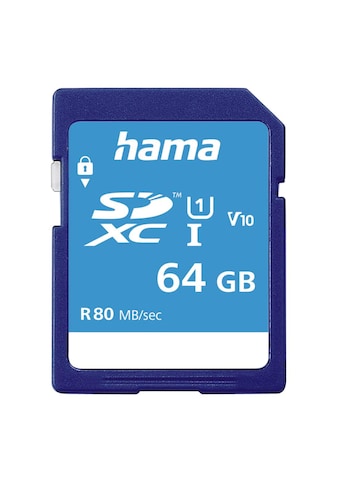 Hama Speicherkarte »SDHC 16GB Class 10 UHS-I 80MB/S«, (UHS-I Class 10) kaufen
