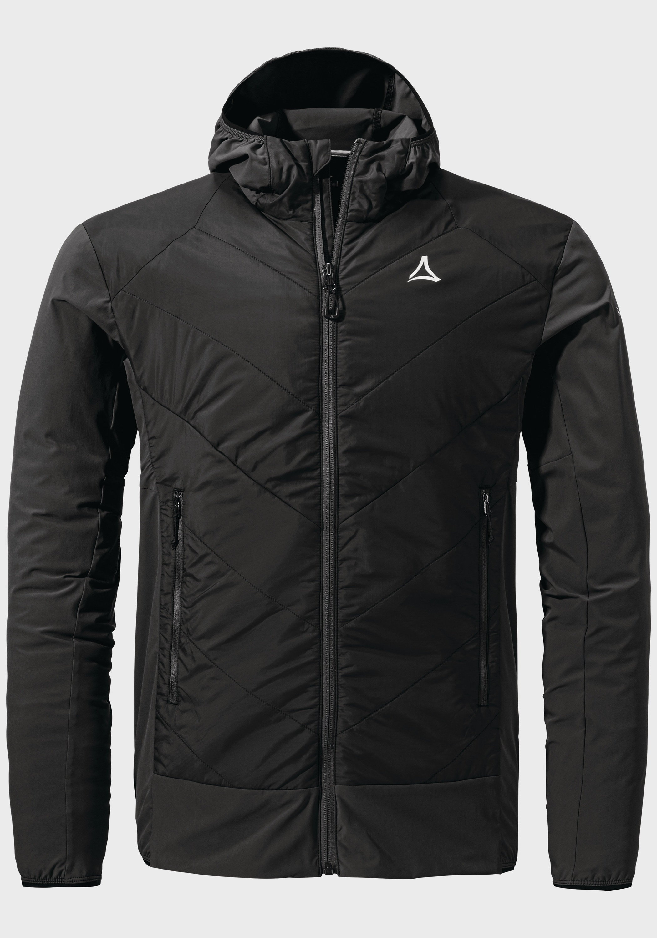 Schöffel Funktionsjacke »Hiking Hybrid Jk Style Blaueis MNS«, mit Kapuze