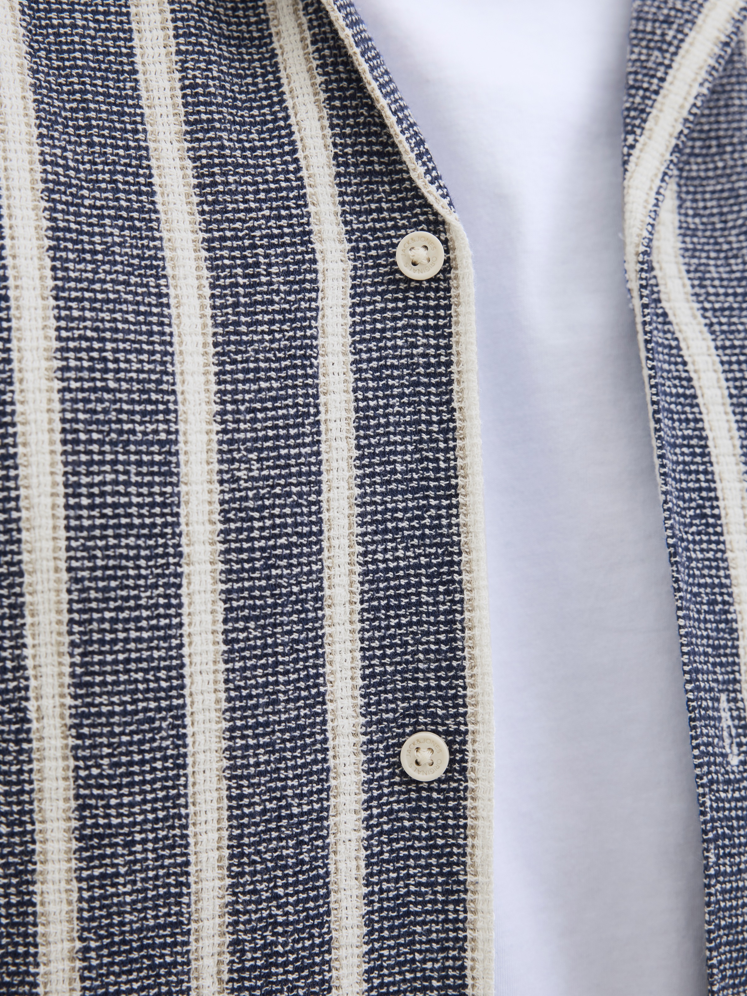 Jack & Jones PlusSize Kurzarmhemd »JORCOBA STRIPE RESORT SHIRT SS SN PLS«