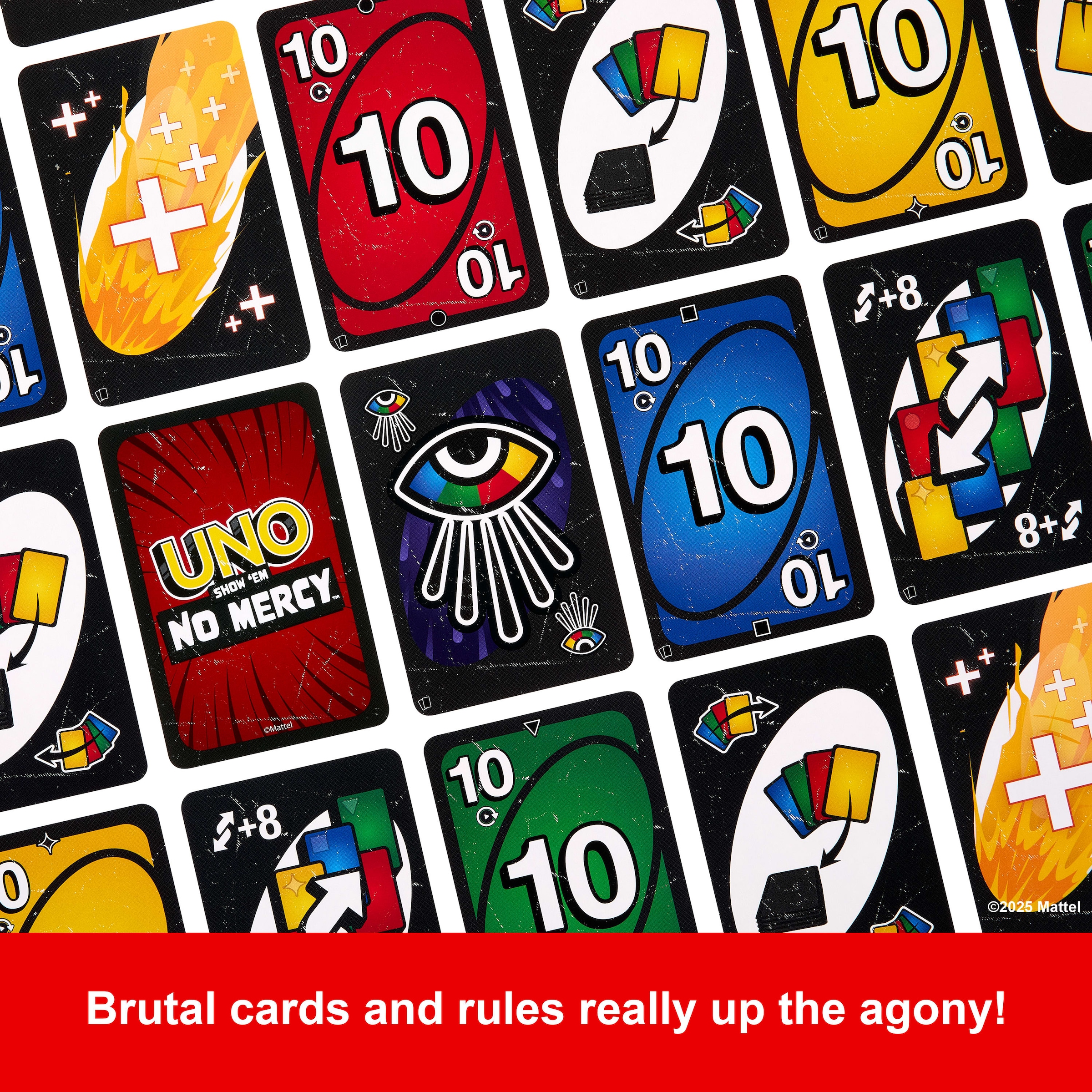 Mattel games Spiel »Erweiterungsset -UNO Show 'em No Mercy«