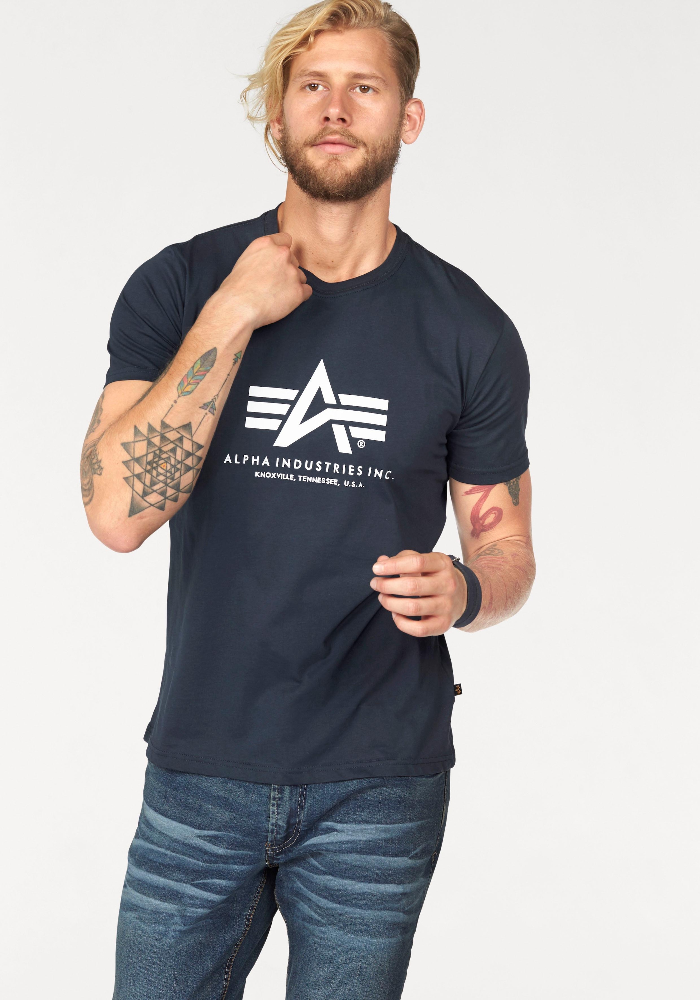 »Basic ♕ T-Shirt« Alpha T-Shirt Industries bei