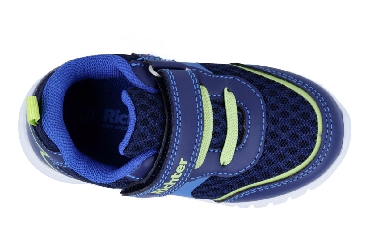 Richter Slip-On Sneaker »Wallaby«  Halbschuh, Klettschuh mit Gummizug, Größenschablone zum Download