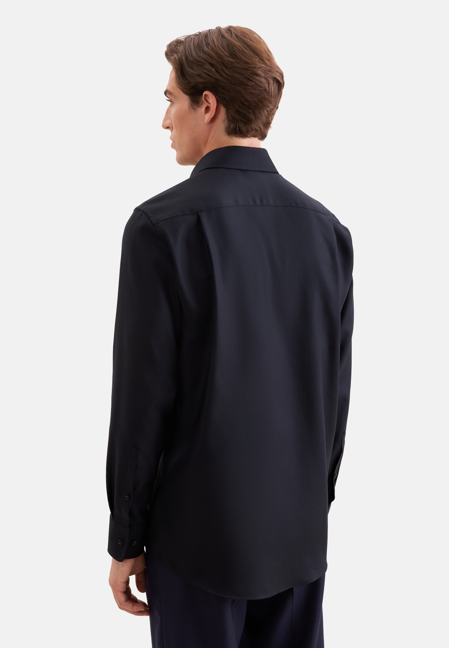seidensticker Businesshemd »Schwarze Rose« Regular 1/1 Kentkragen Uni