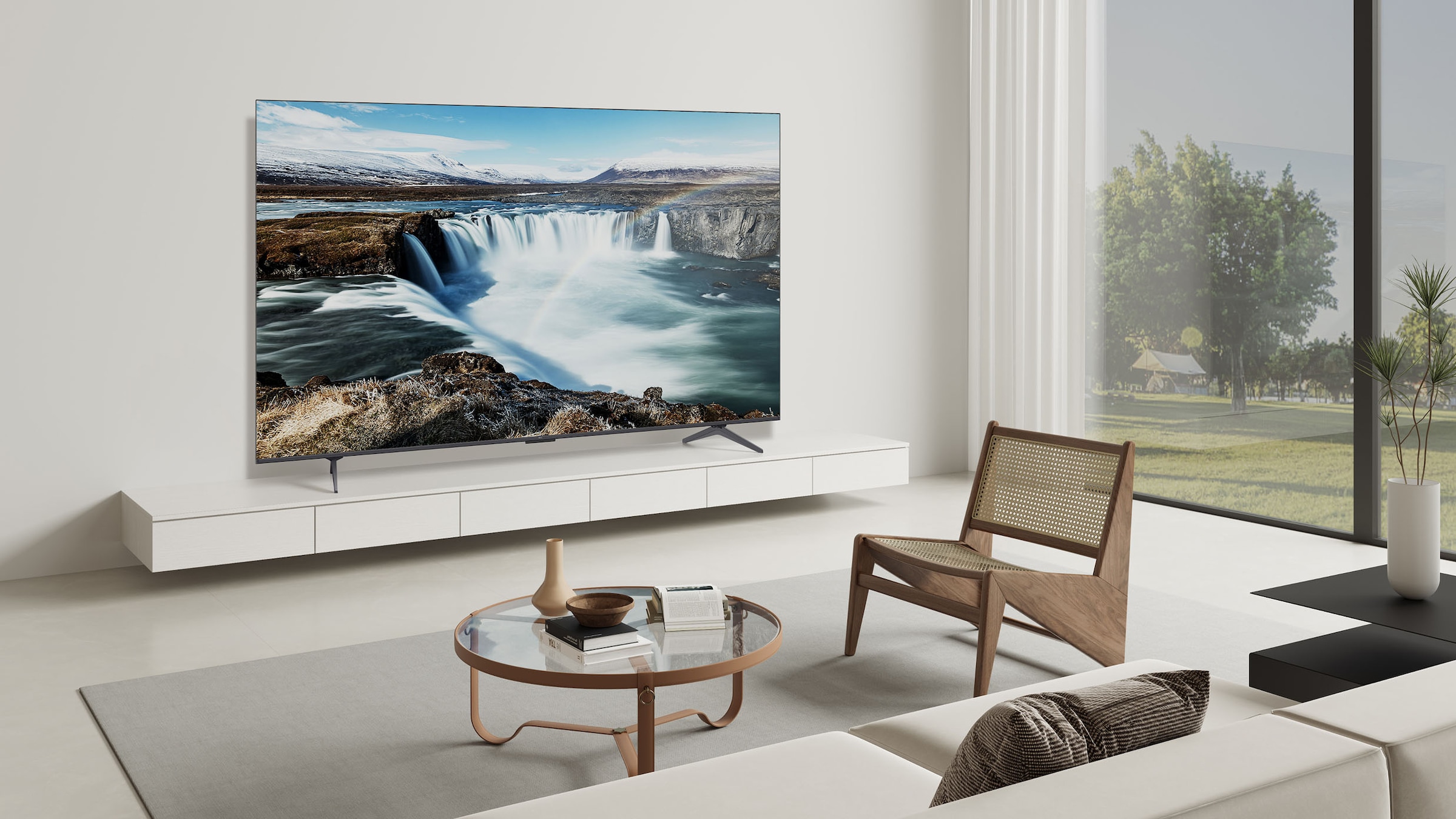 TCL Mini-LED-Fernseher »75T8D« 189 cm/75 ″ Smart-TV QD-Mini LED, AiPQ Pro Prozessor, 144Hz, ONKYO 2.1, Apple AirPlay 2