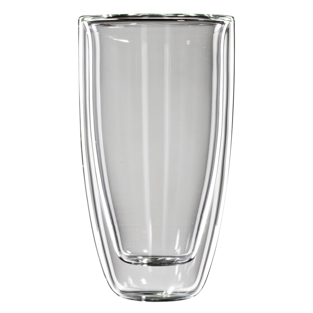 Bloomix Latte-Macchiato-Glas »Roma Grande«, (Set, 4 tlg.), Doppelwandig, 4-teilig