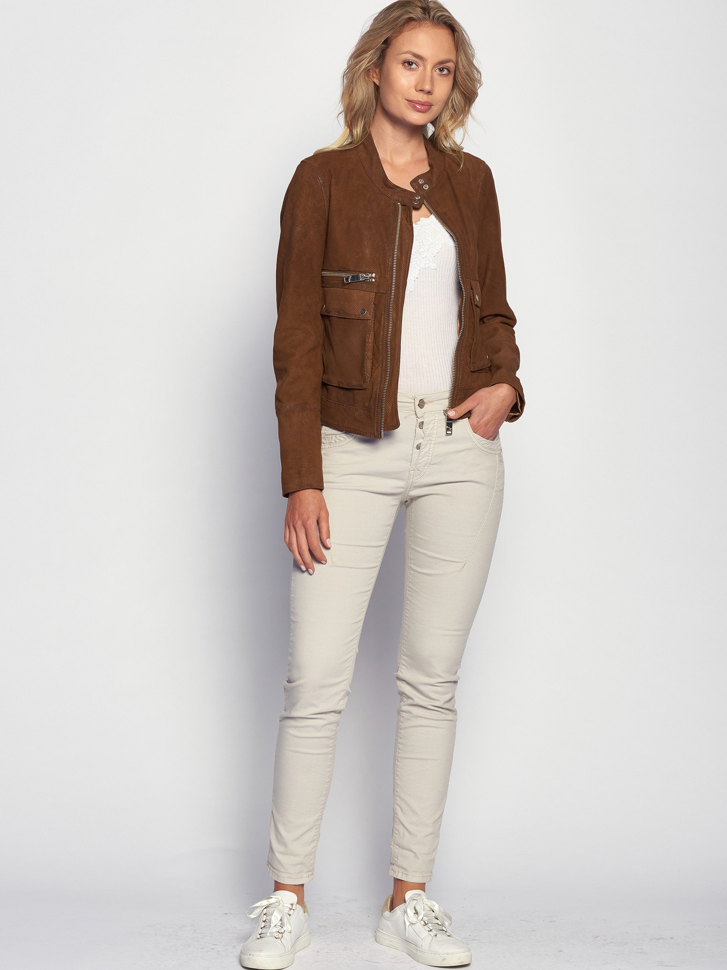 Maze Lederjacke »Lederjacke Clermont«