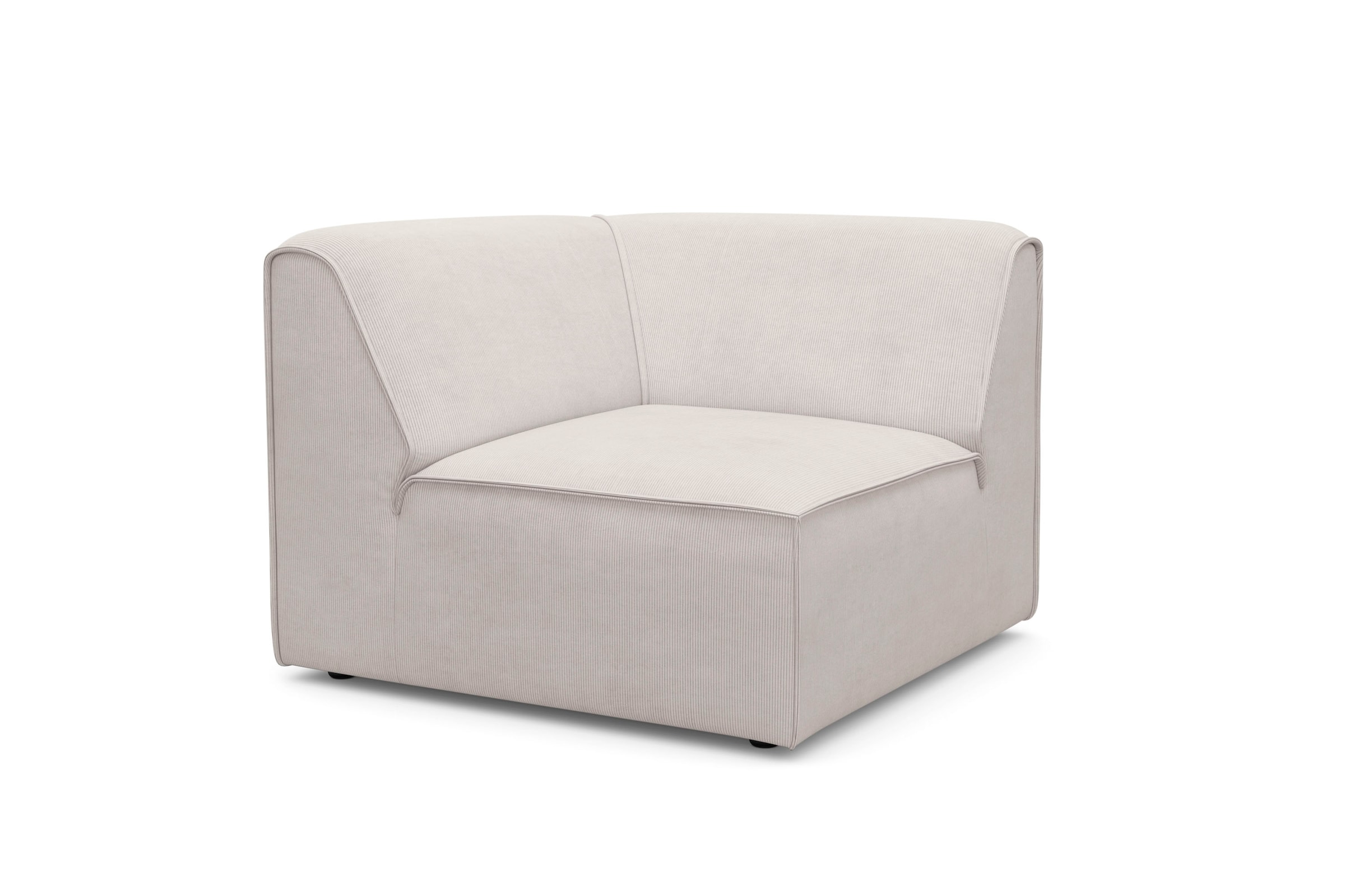 RAUM.ID Sofa-Eckelement »Merid, Sofaelement, Maße B/T/H: 97/97/46 cm«, als Modul oder separat verwendbar, für individuelle Zusammenstellung