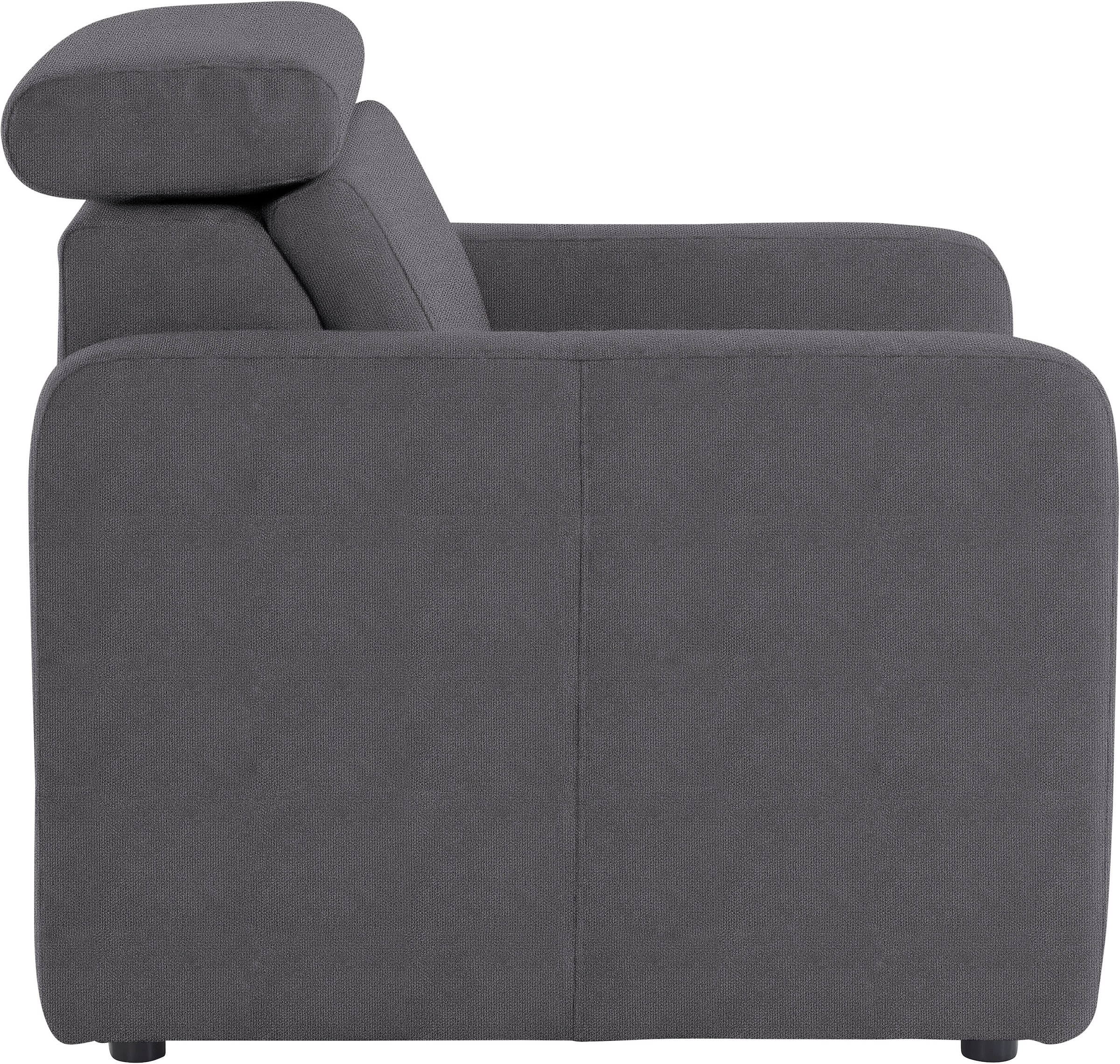 sit&more Sessel »Bologna«, mit Federkern, inklusive Kopfteilverstellung