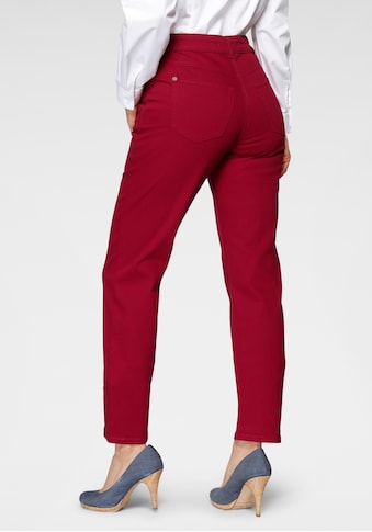 MAC Straight-Jeans »Angela New«, Ziernähte im vorderen Taschenbereich kaufen