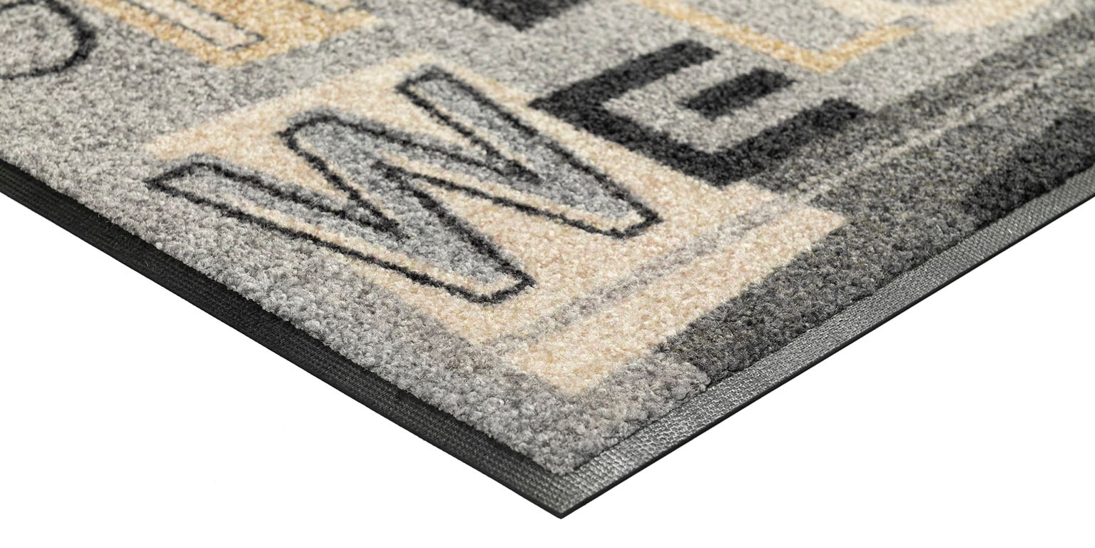 wash+dry by Kleen-Tex Fußmatte »Welcome Goodbye«, rechteckig