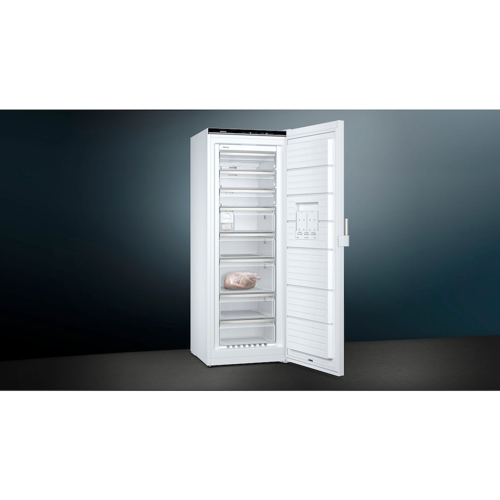 SIEMENS Gefrierschrank »GS58NAWCV«, 191 cm hoch, 70 cm breit